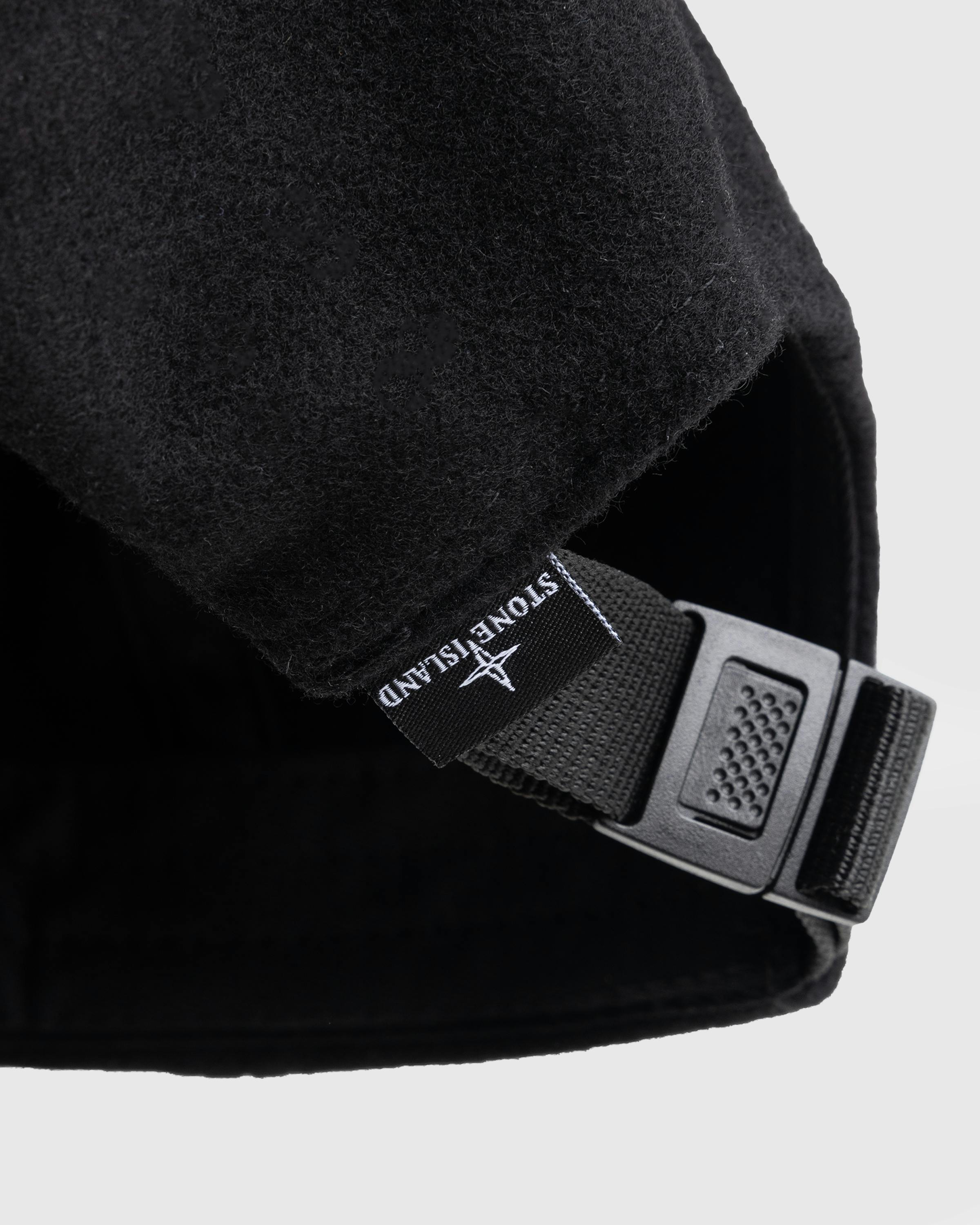 Stone Island – Compass Logo Hat Black - Bucket Hats - Black - Image 6