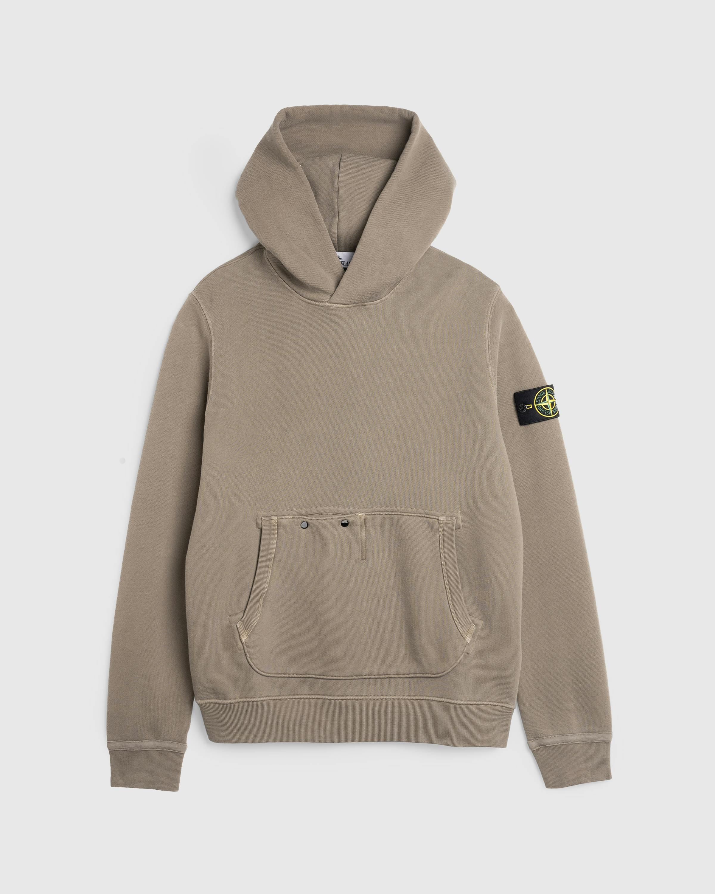 Stone Island – Pullover Hoodie Walnut - Sweatshirts - Brown - Image 1