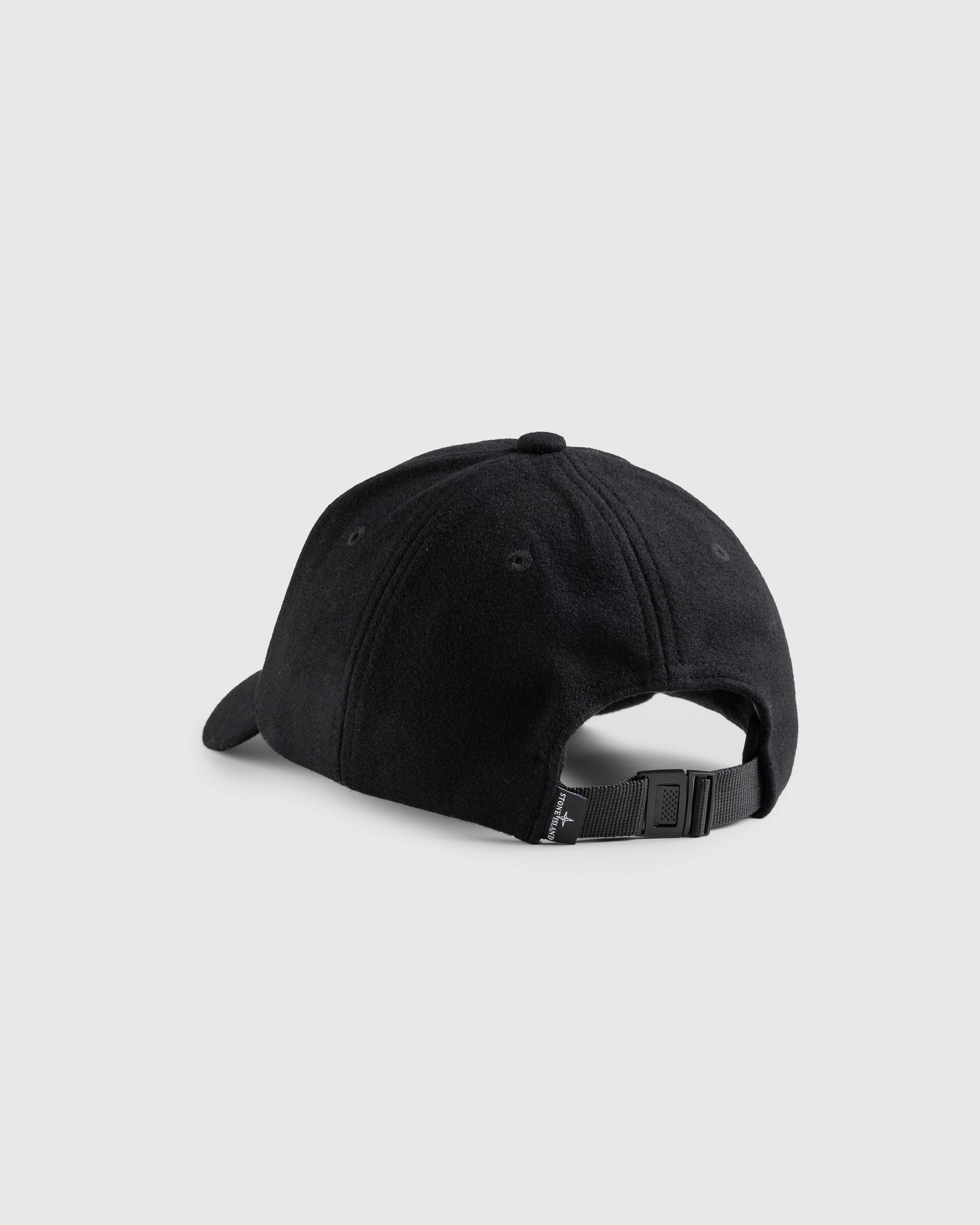 Stone Island – Compass Logo Hat Black - Bucket Hats - Black - Image 4