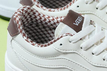 vans bravo sneakers houndstooth 2024