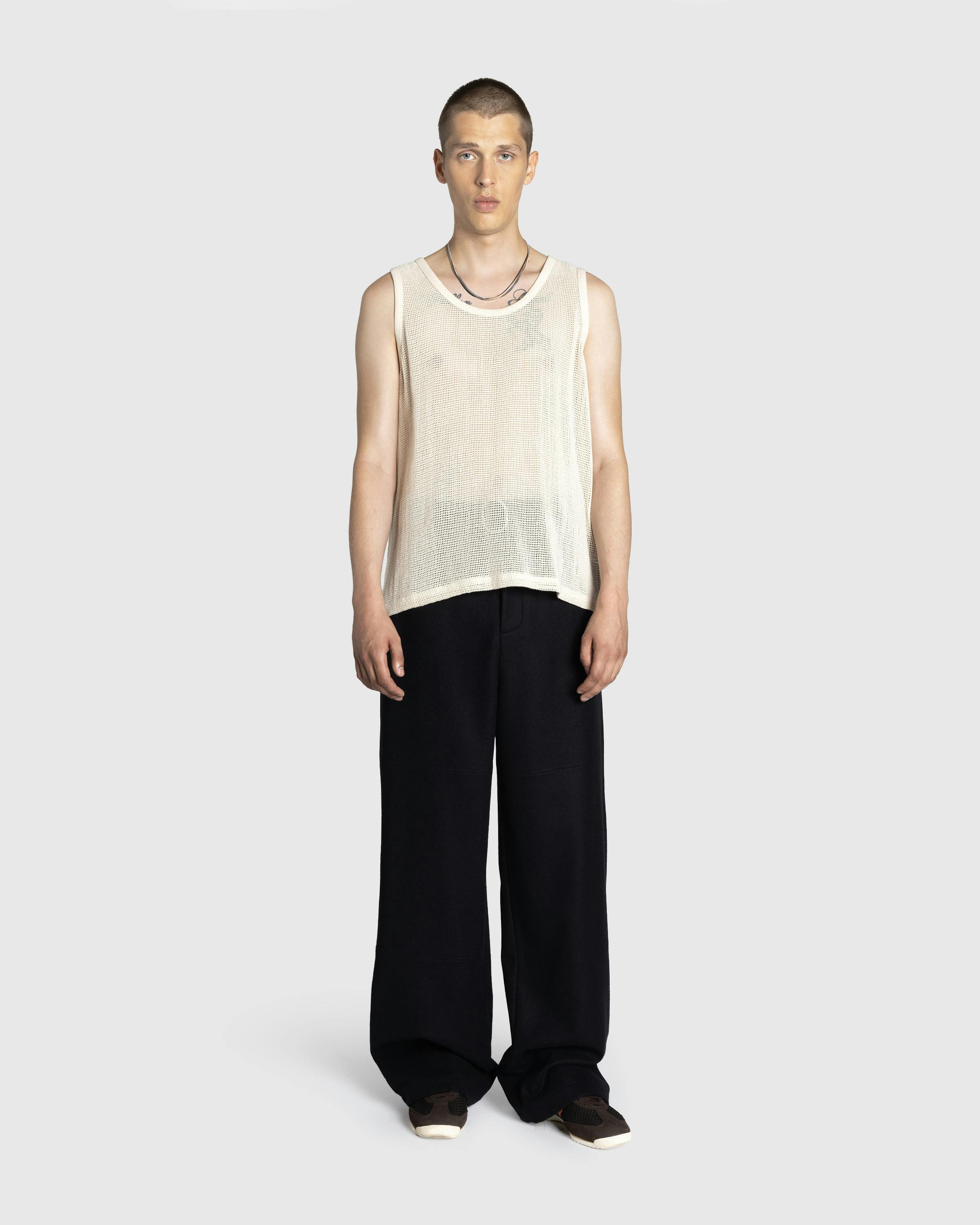 Jil Sander – Wool Belted Trousers Black - Denim - Black - Image 2