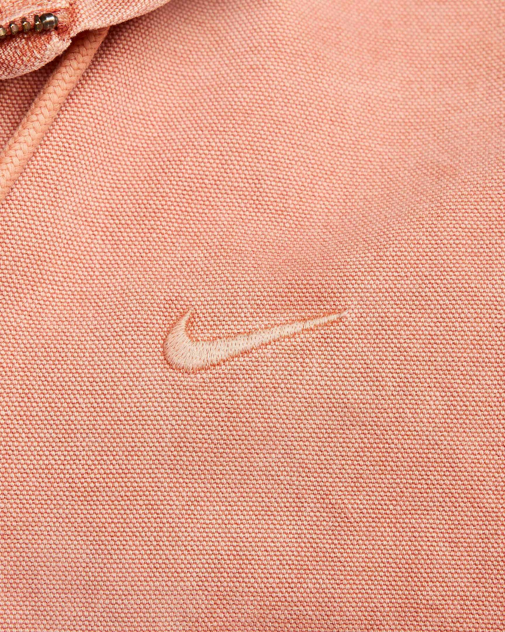 nike life carhartt-style active jacket in washed out red and green