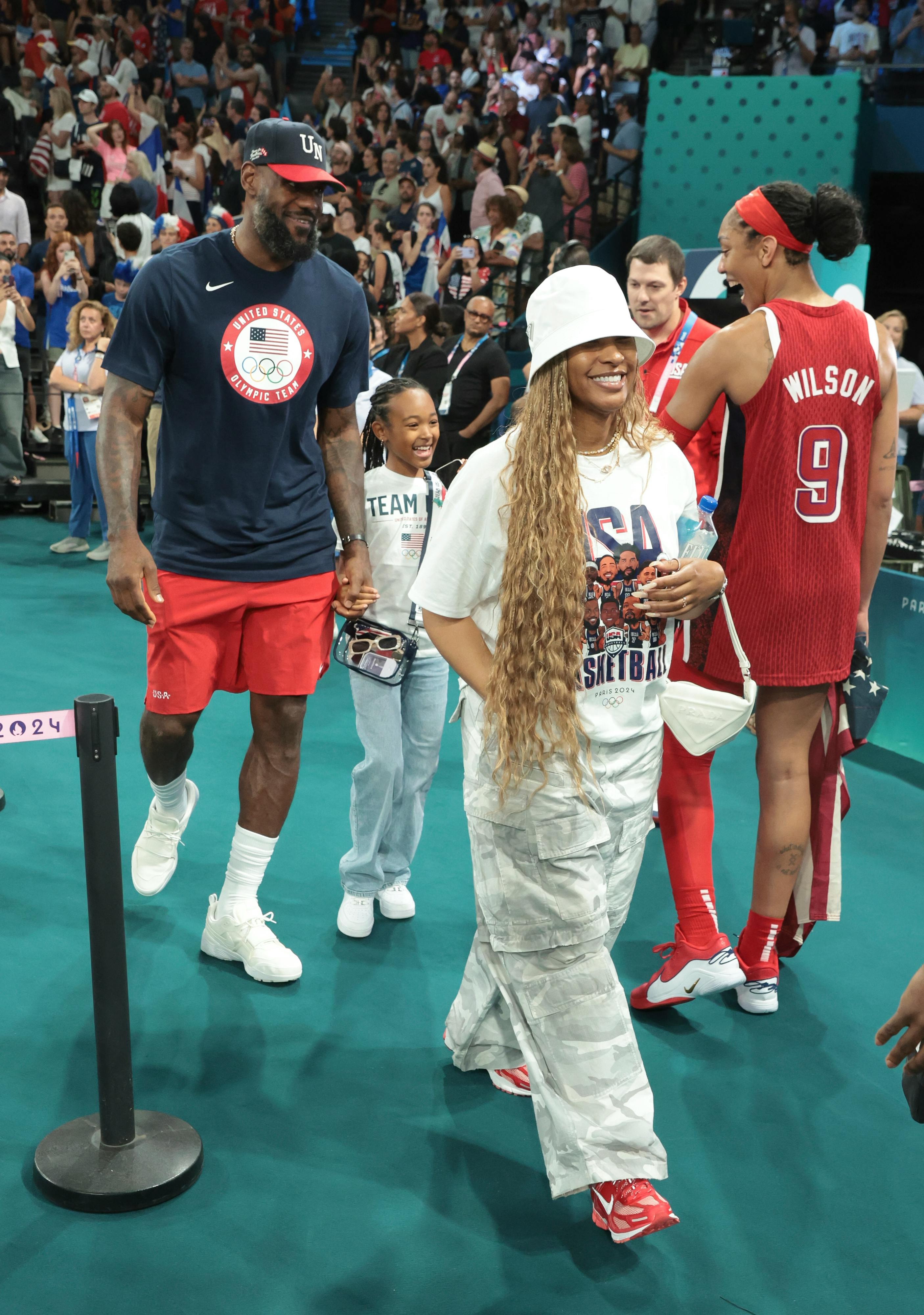 savannah james olympics outfit