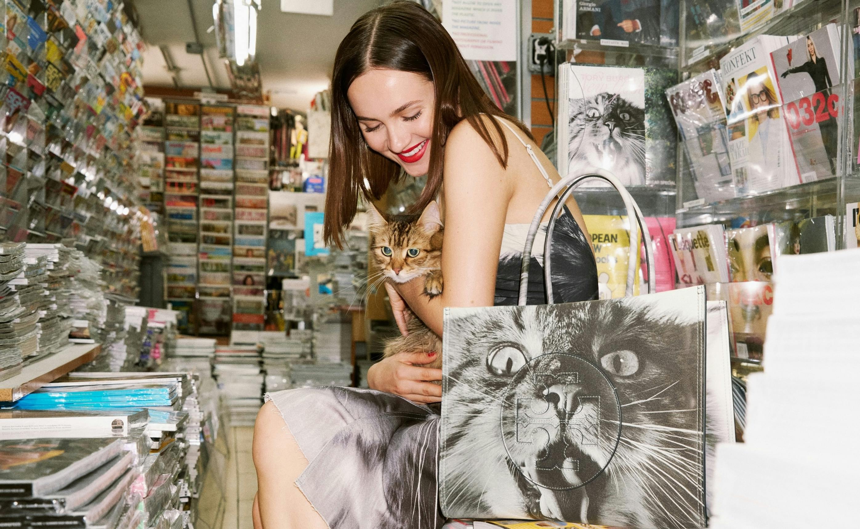 Maude Apatow stars in Tory Burch's Animal House Capsule Collection