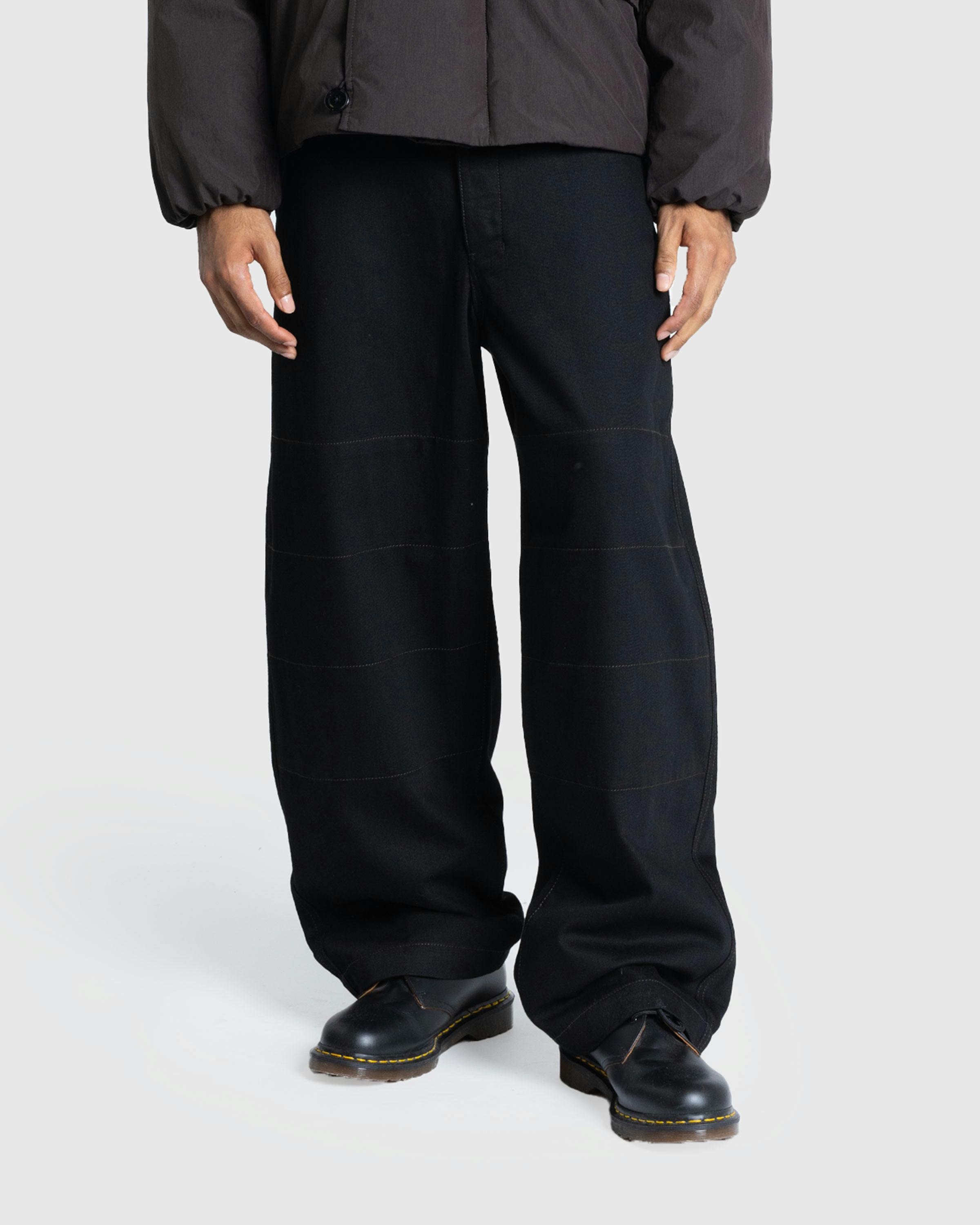 Lemaire – Judo Pants Black - Trousers - Black - Image 2