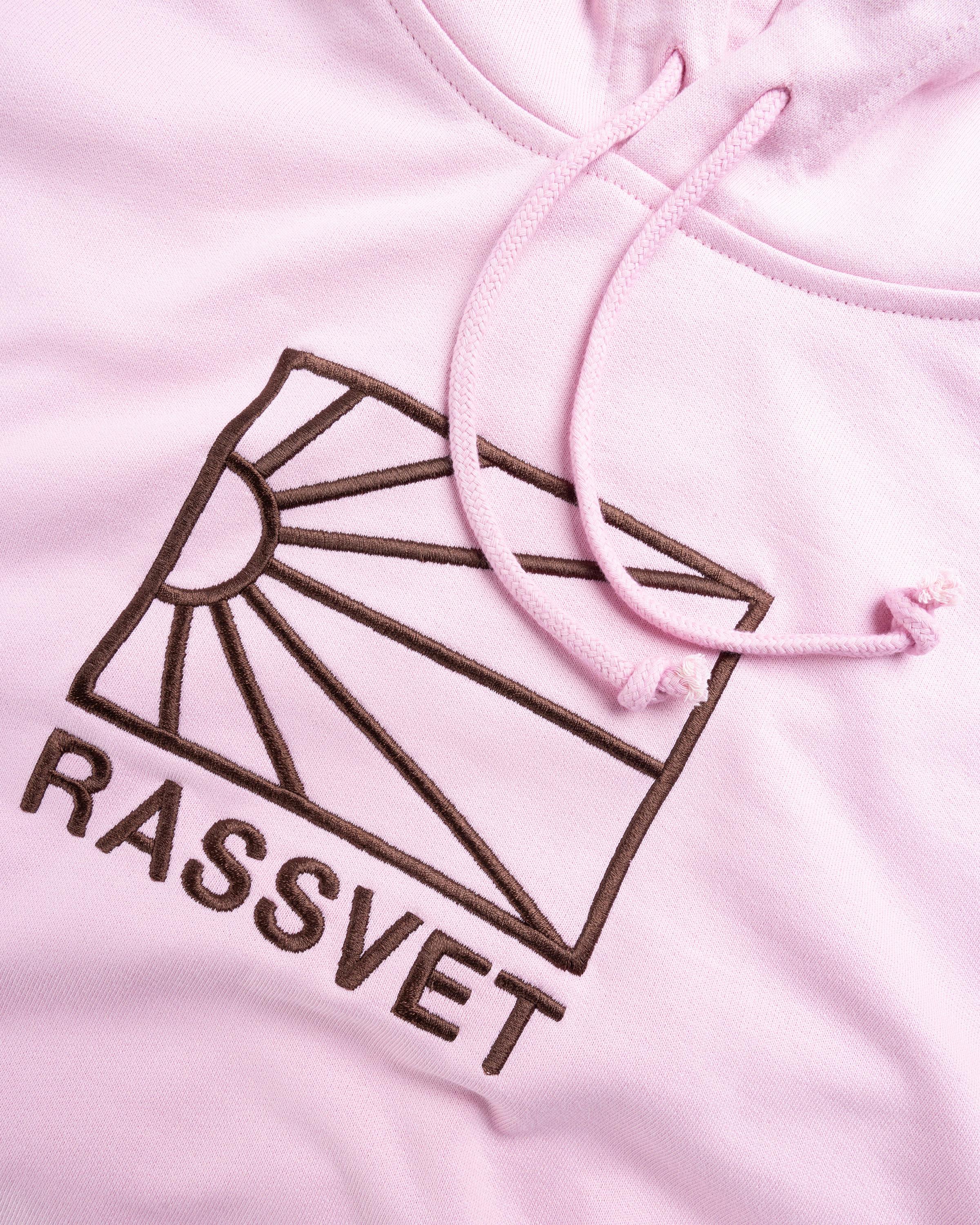 Rassvet – Logo Hoodie Knit Pink - Hoodies - Pink - Image 7