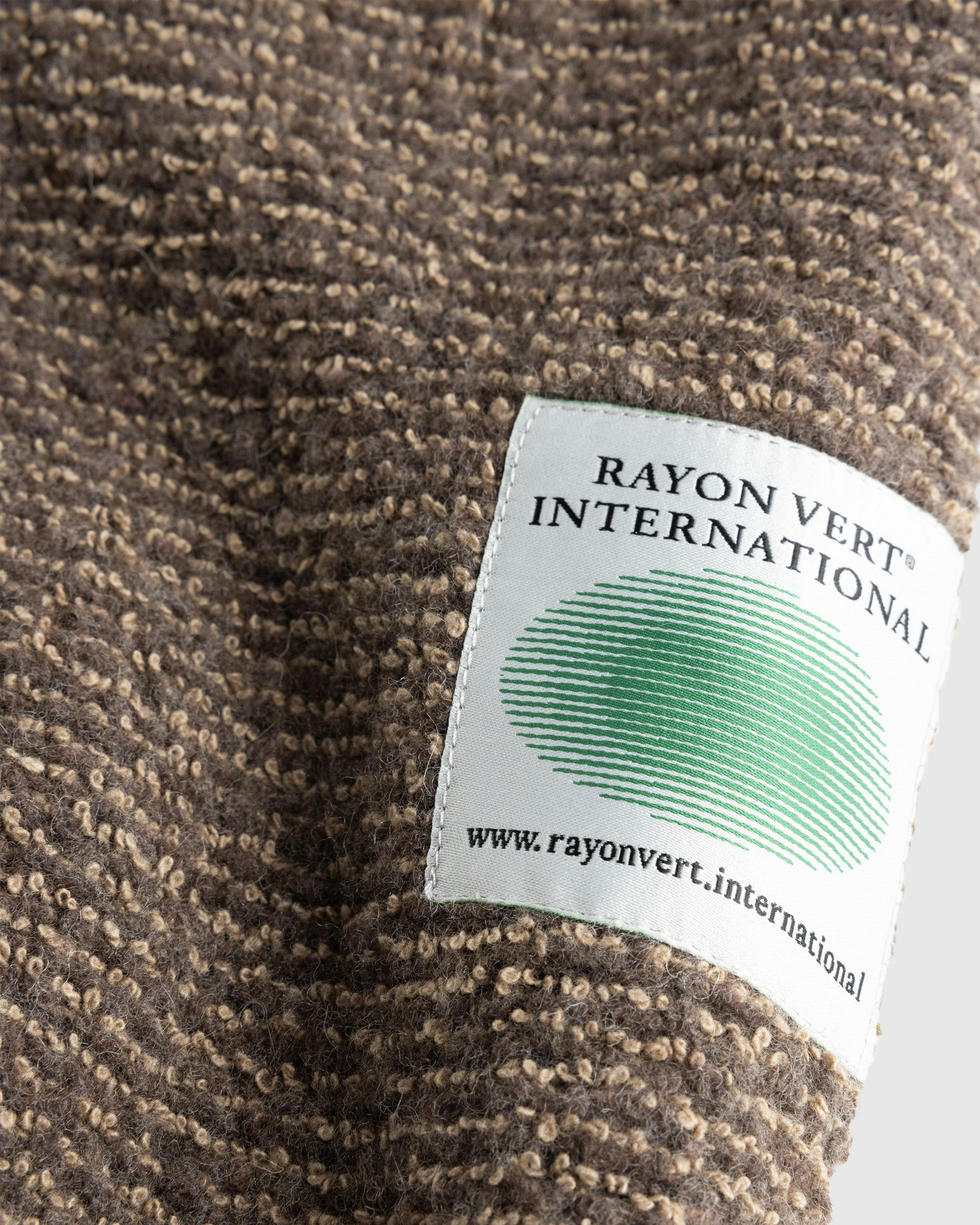 Rayon Vert – Becco Fleece Sheep Brown - Fleece Jackets - Brown - Image 7