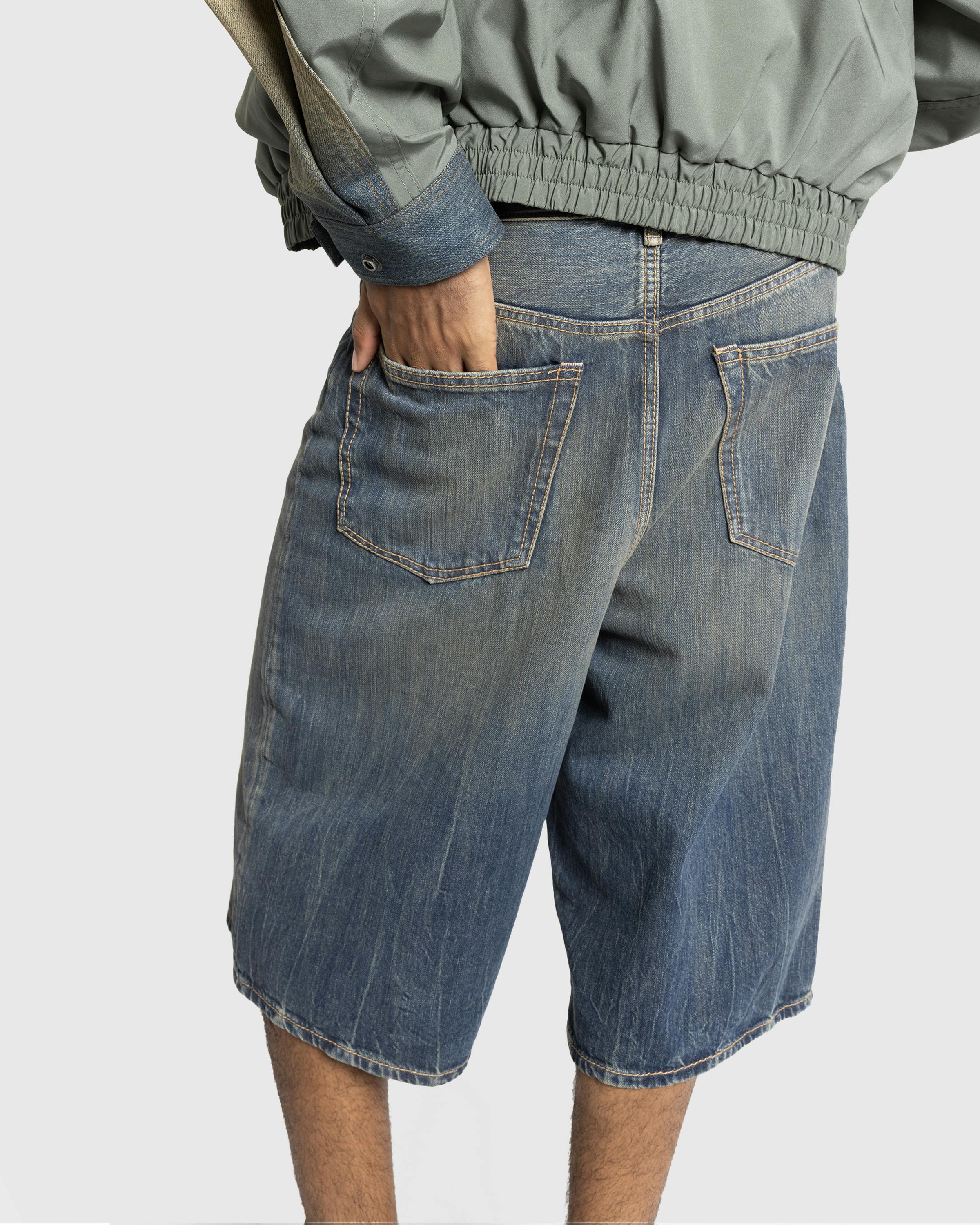 Acne Studios – Denim Shorts Dark Blue - Cargo Shorts - Blue - Image 4