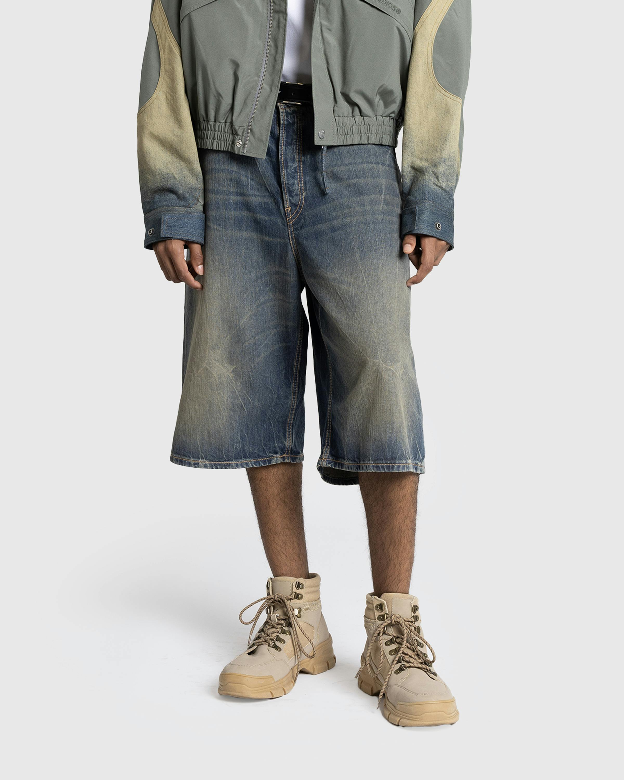 Acne Studios – Denim Shorts Dark Blue - Cargo Shorts - Blue - Image 2