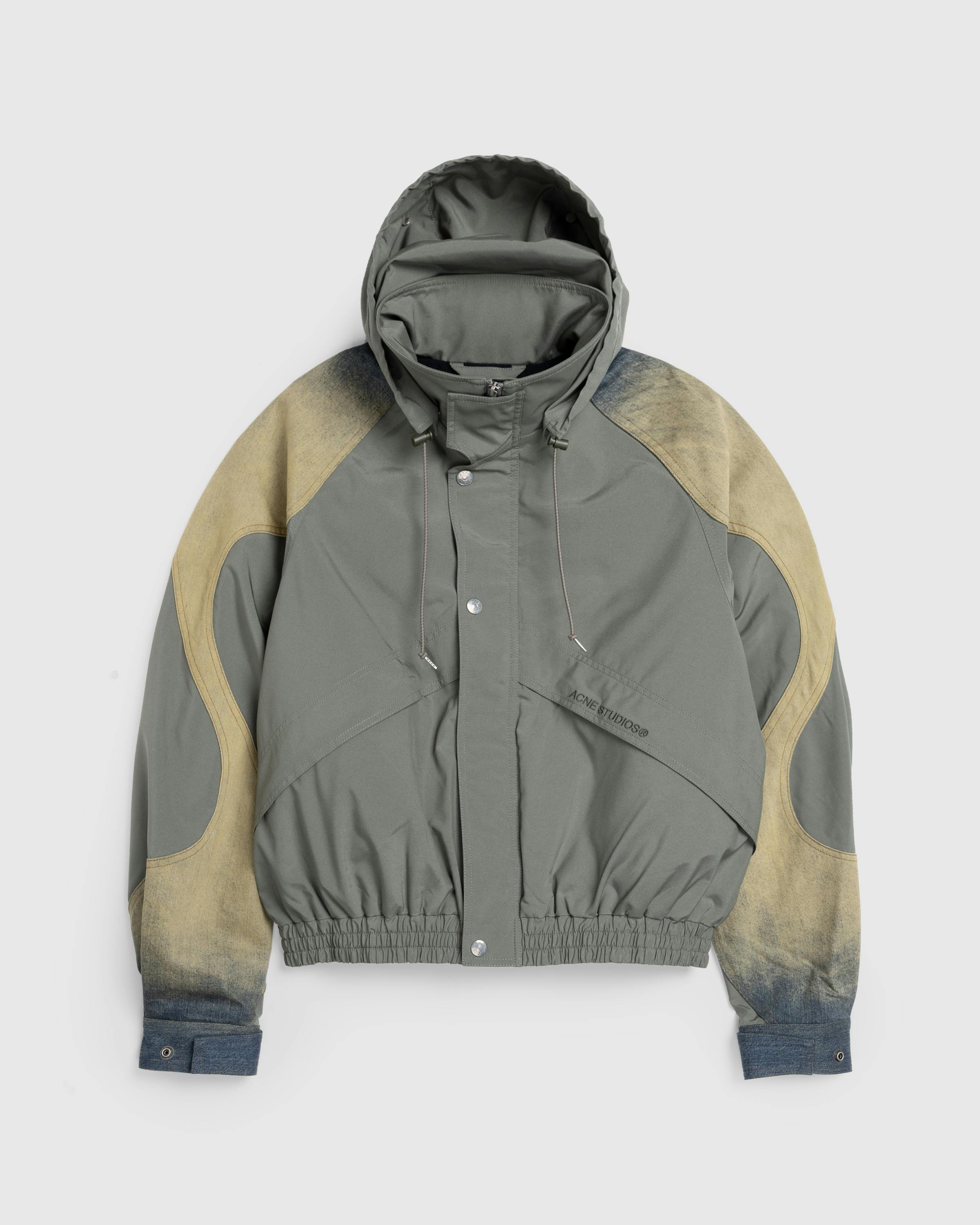 Acne Studios – Windbreaker Jacket Olive Green - Windbreakers - Green - Image 1