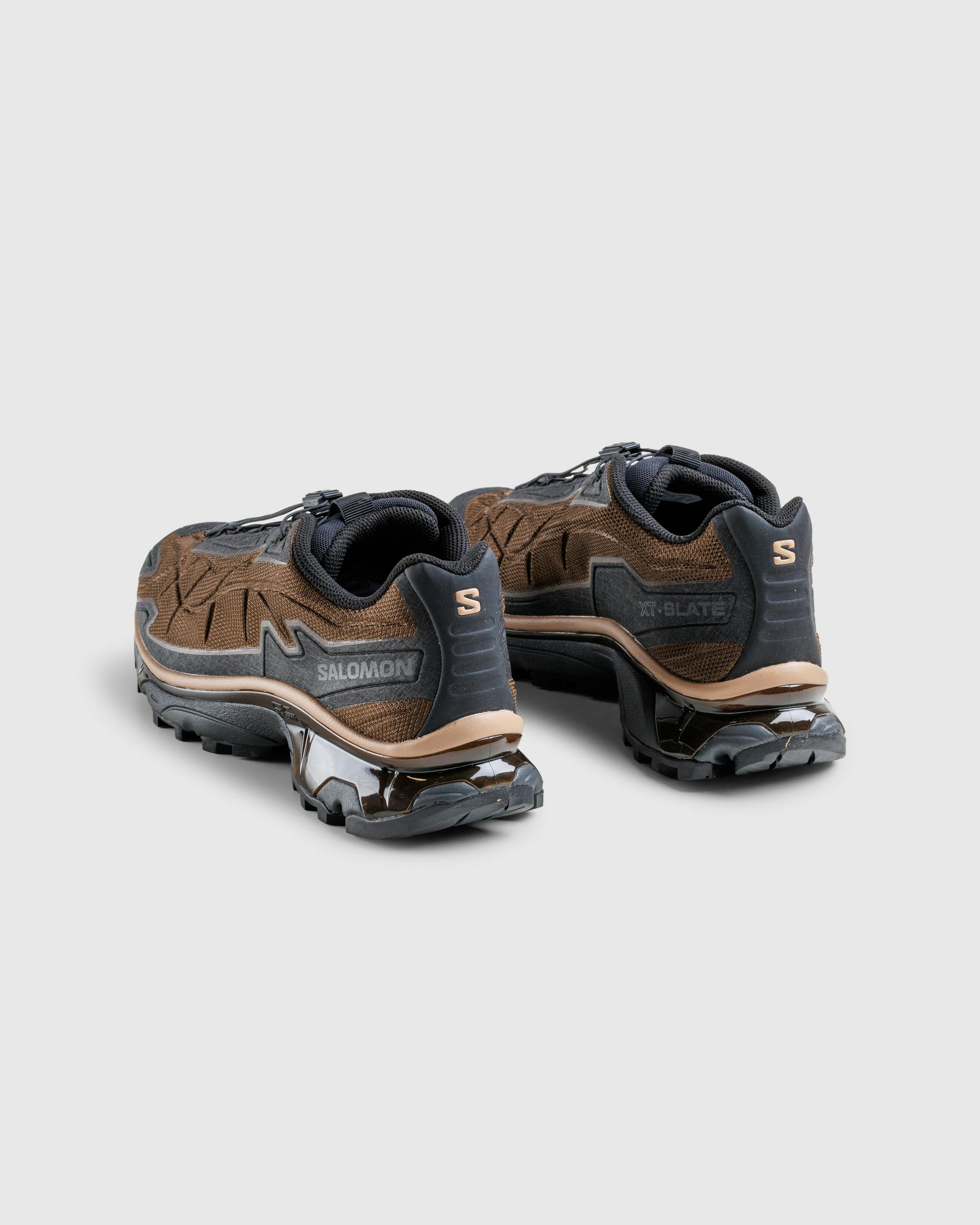 Salomon – XT-Slate Wren/Black/Portabella - Low Top Sneakers - Brown - Image 4