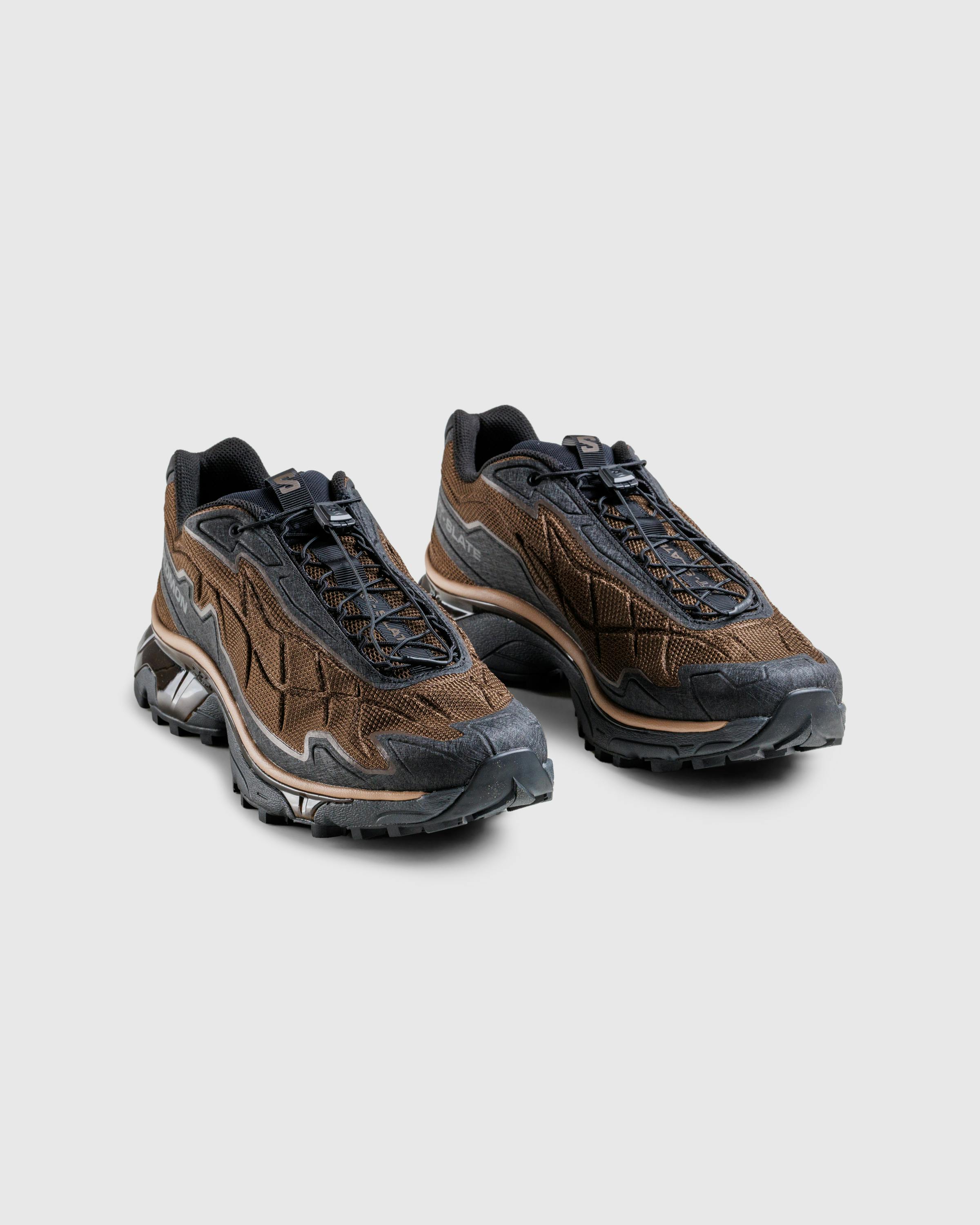 Salomon – XT-Slate Wren/Black/Portabella - Low Top Sneakers - Brown - Image 3