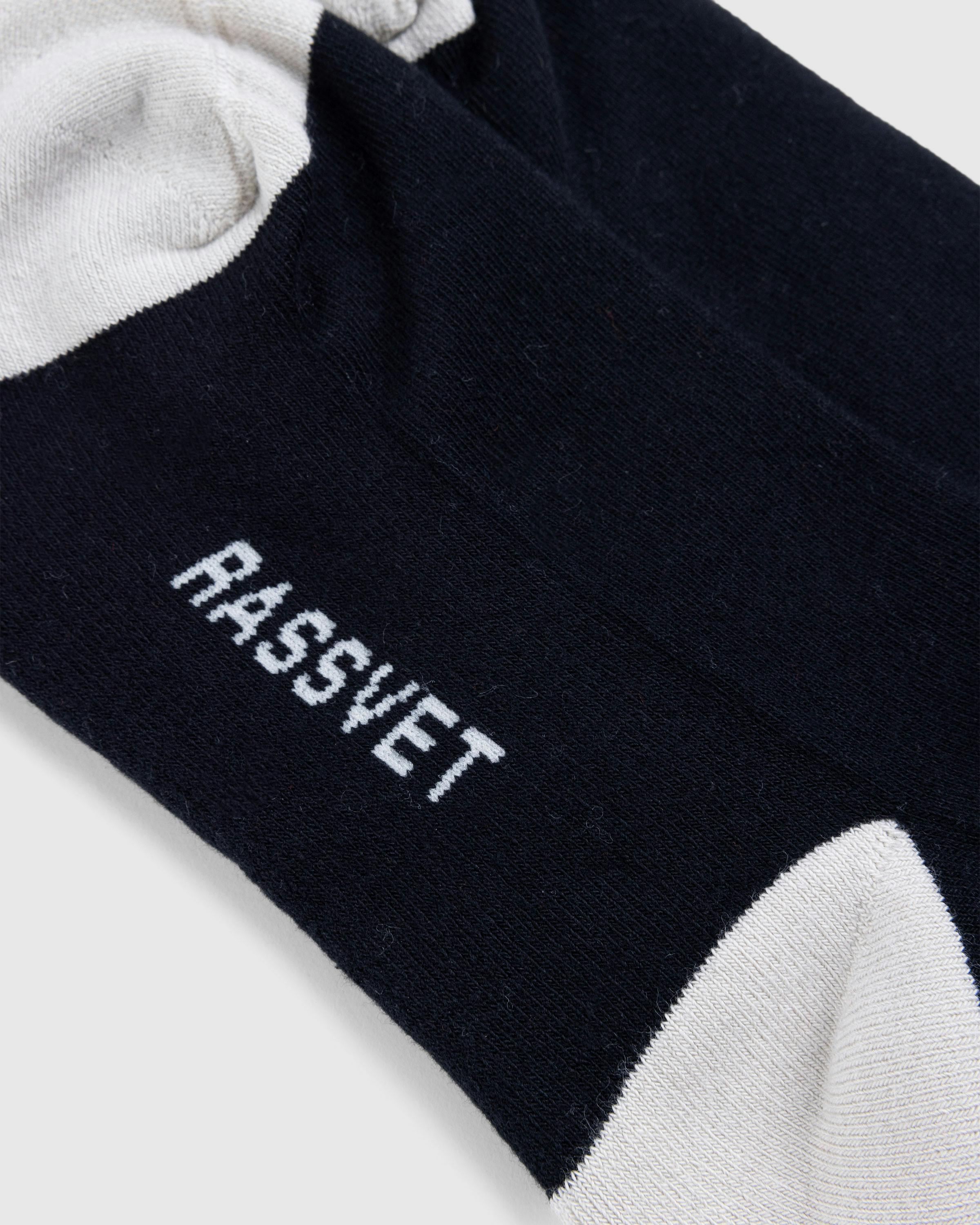 Rassvet – Logo Socks Knit Black - Crew - Black - Image 2