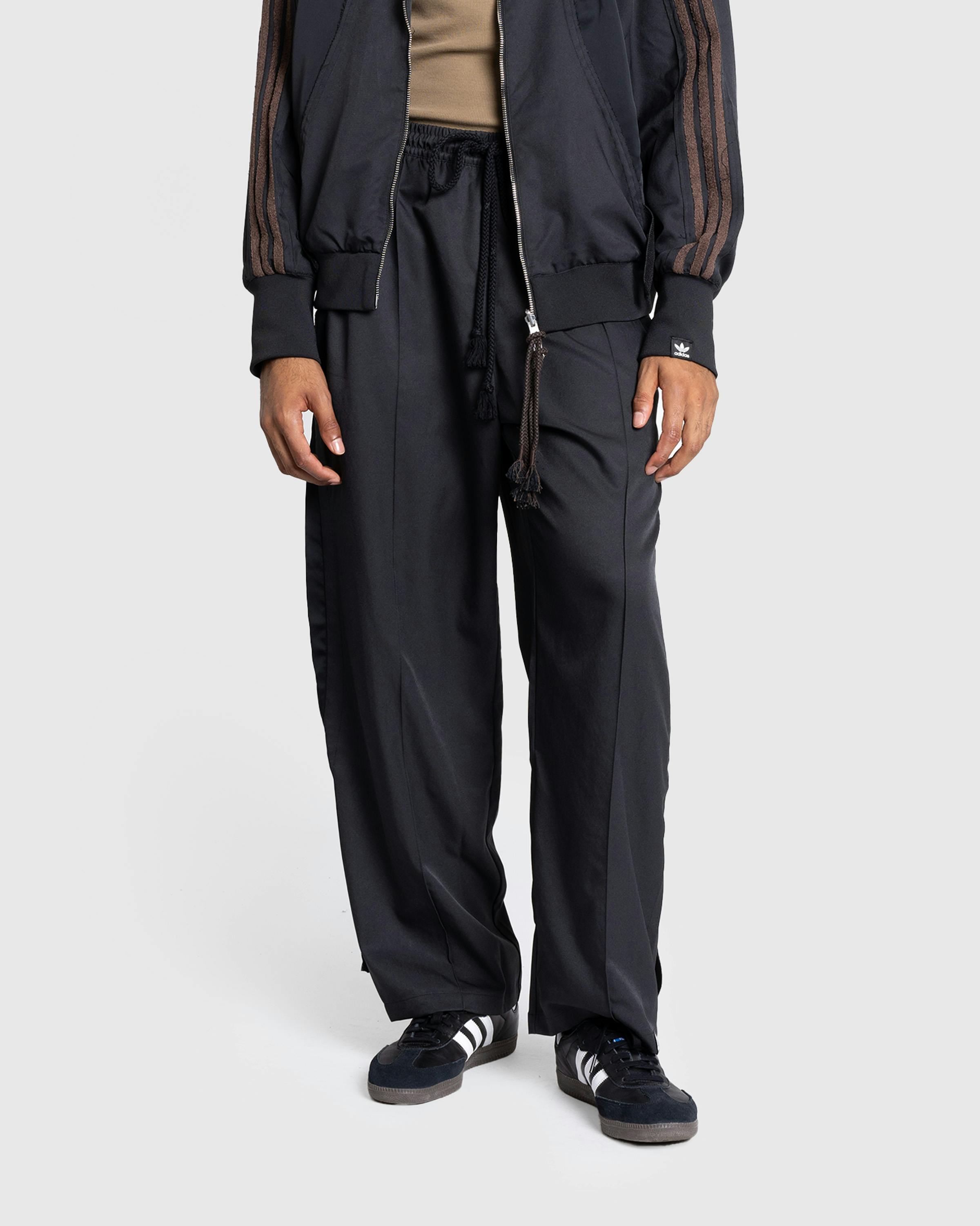 Adidas x Song For The Mute – Three Stripe Track Pant Black/Brown - Active Pants - Black - Image 2