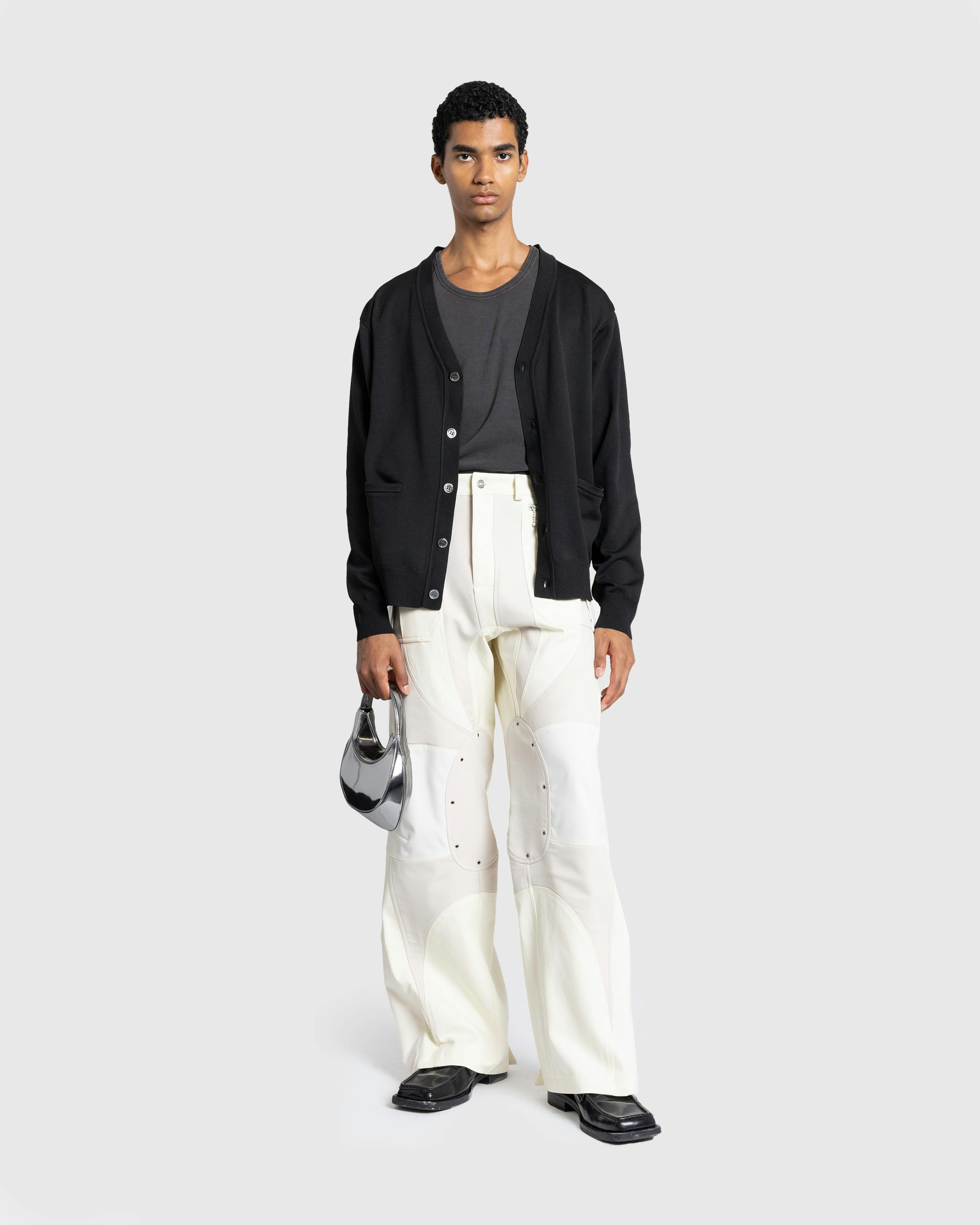 Mugler – Pantalon Off White/Snow - Trousers - White - Image 3