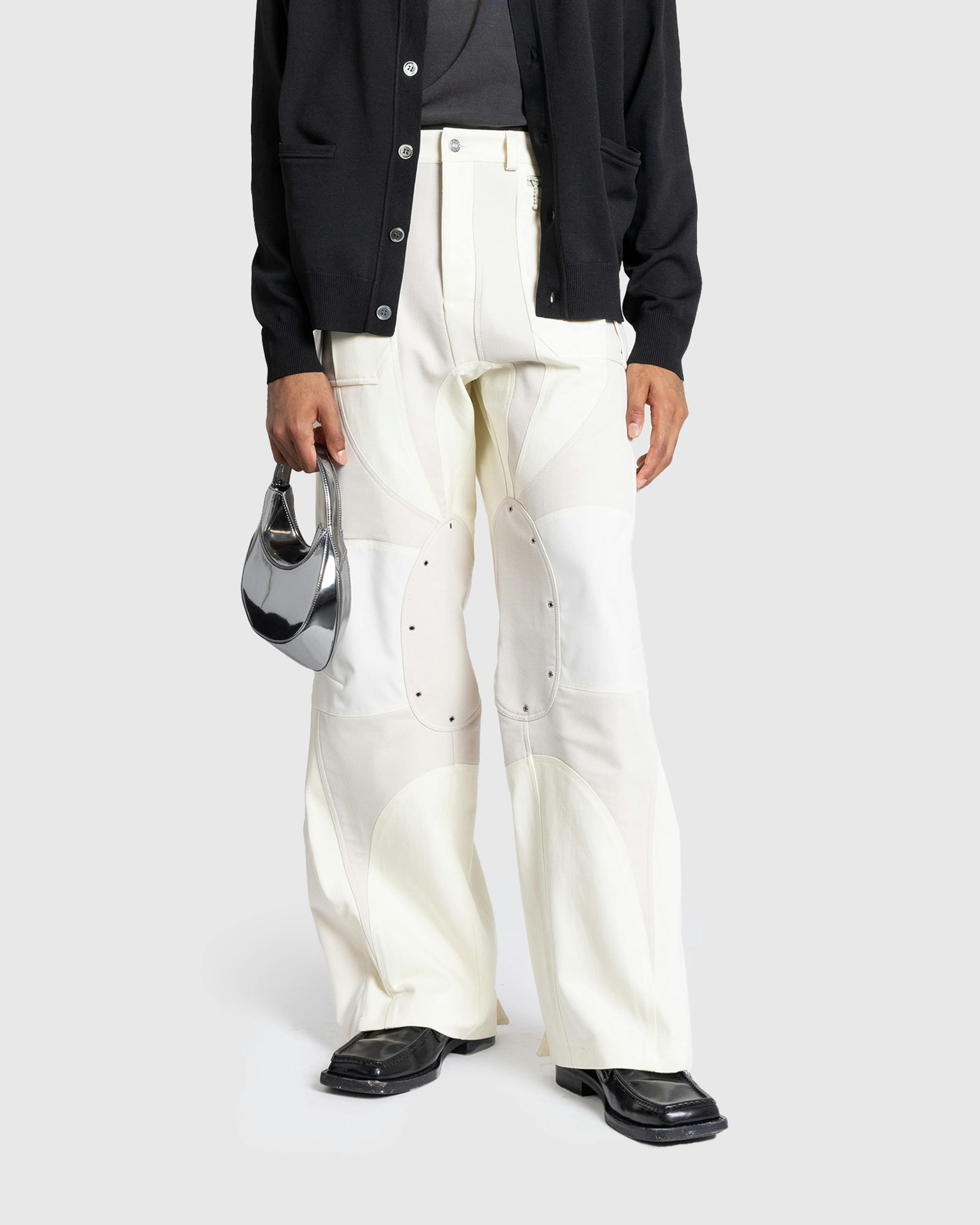 Mugler – Pantalon Off White/Snow - Trousers - White - Image 2