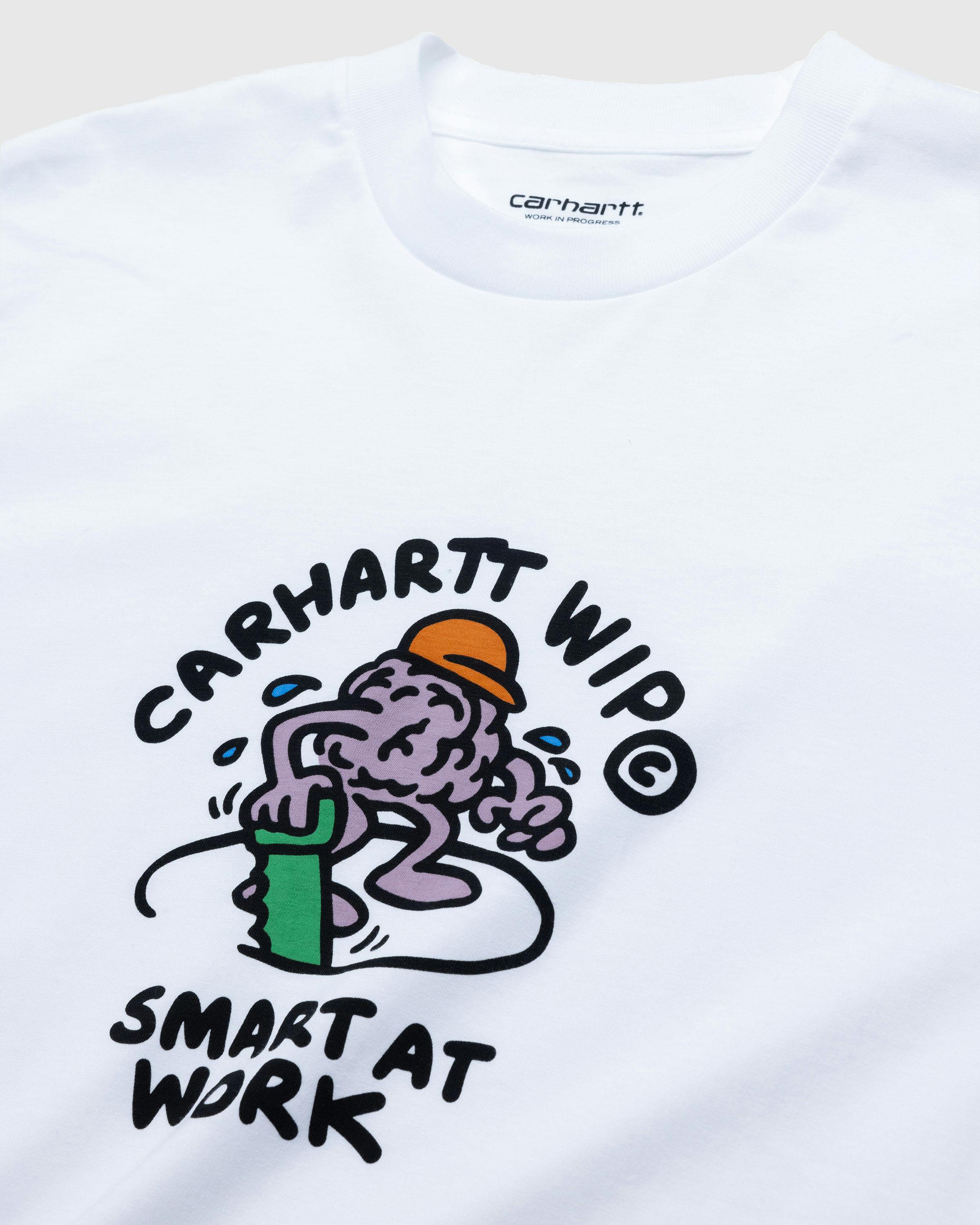 Carhartt WIP – S/S Smart T-Shirt White - T-Shirts - White - Image 7