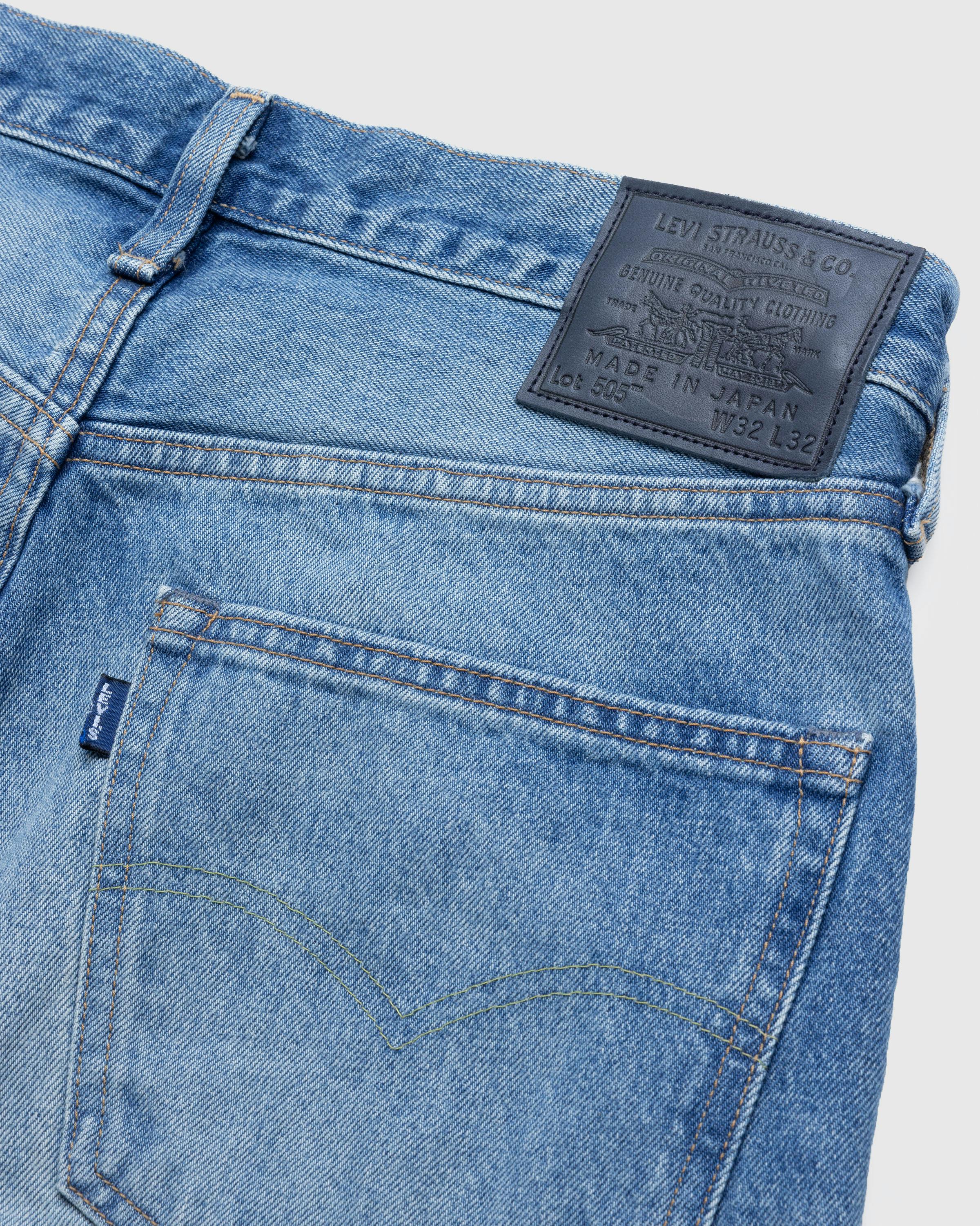 Levi's – Made in Japan 505 Jeans Explorer - Denim - Blue - Image 7