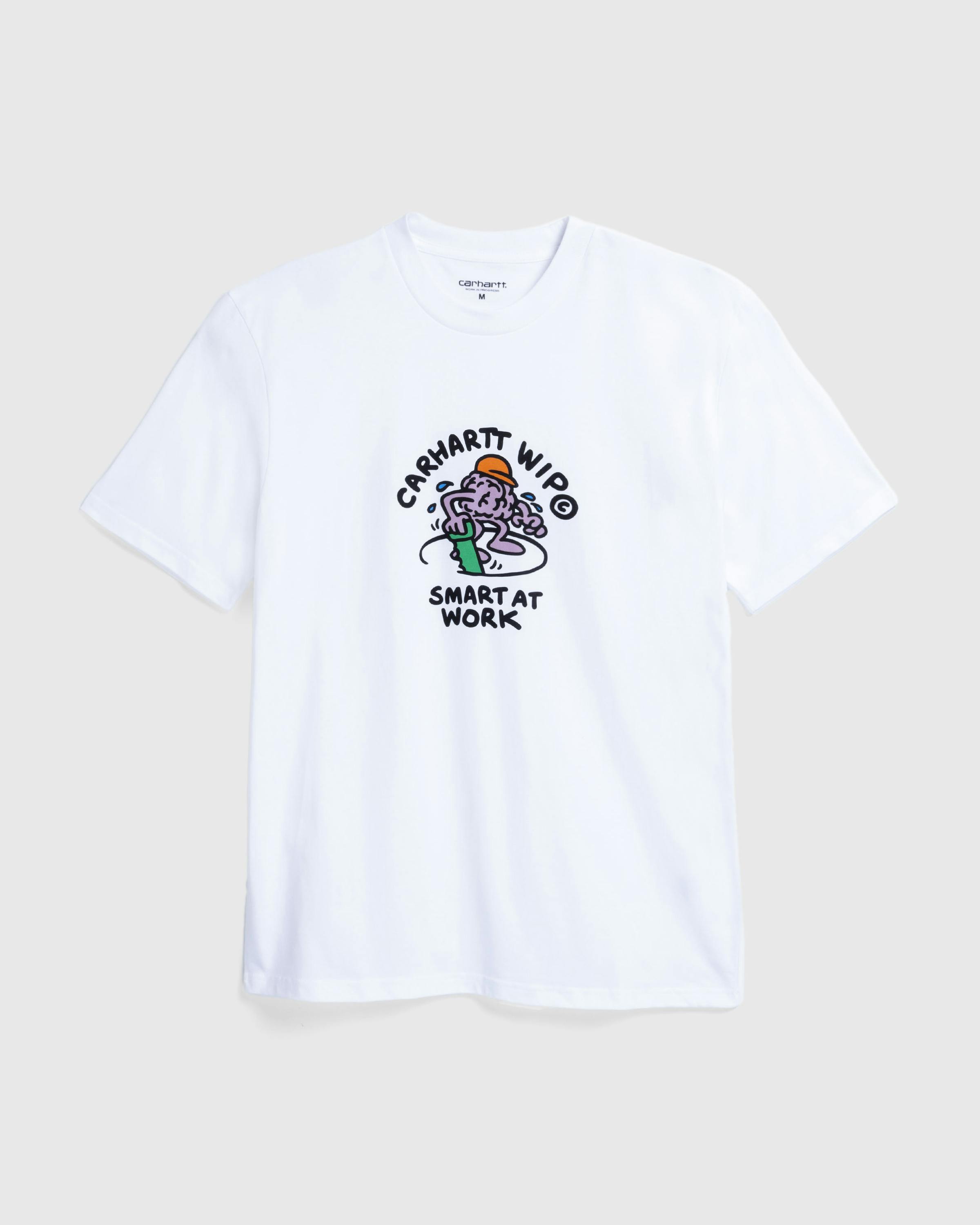 Carhartt WIP – S/S Smart T-Shirt White - T-Shirts - White - Image 1