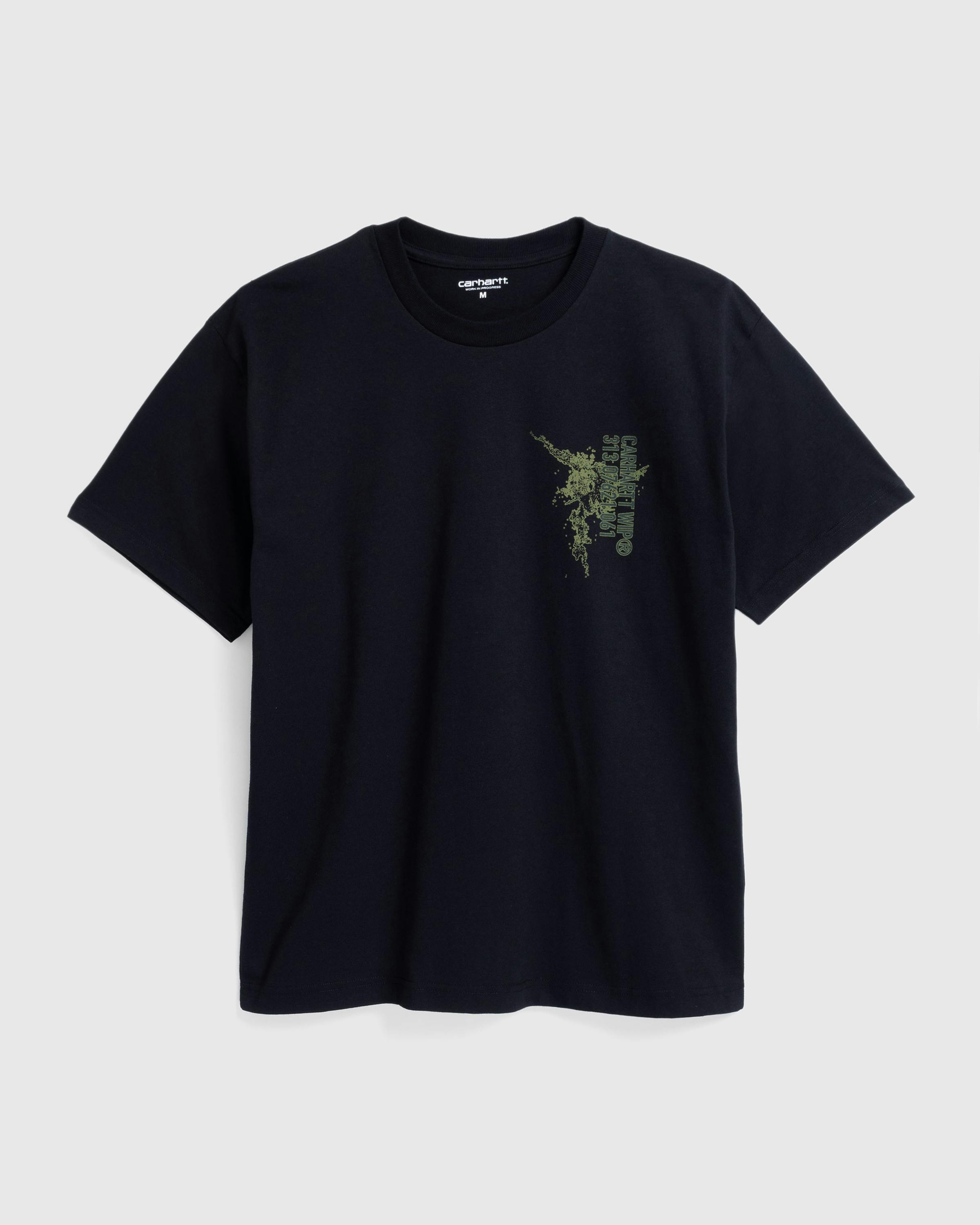 Carhartt WIP – S/S Coordinate 02 T-Shirt Black - T-Shirts - Black - Image 1