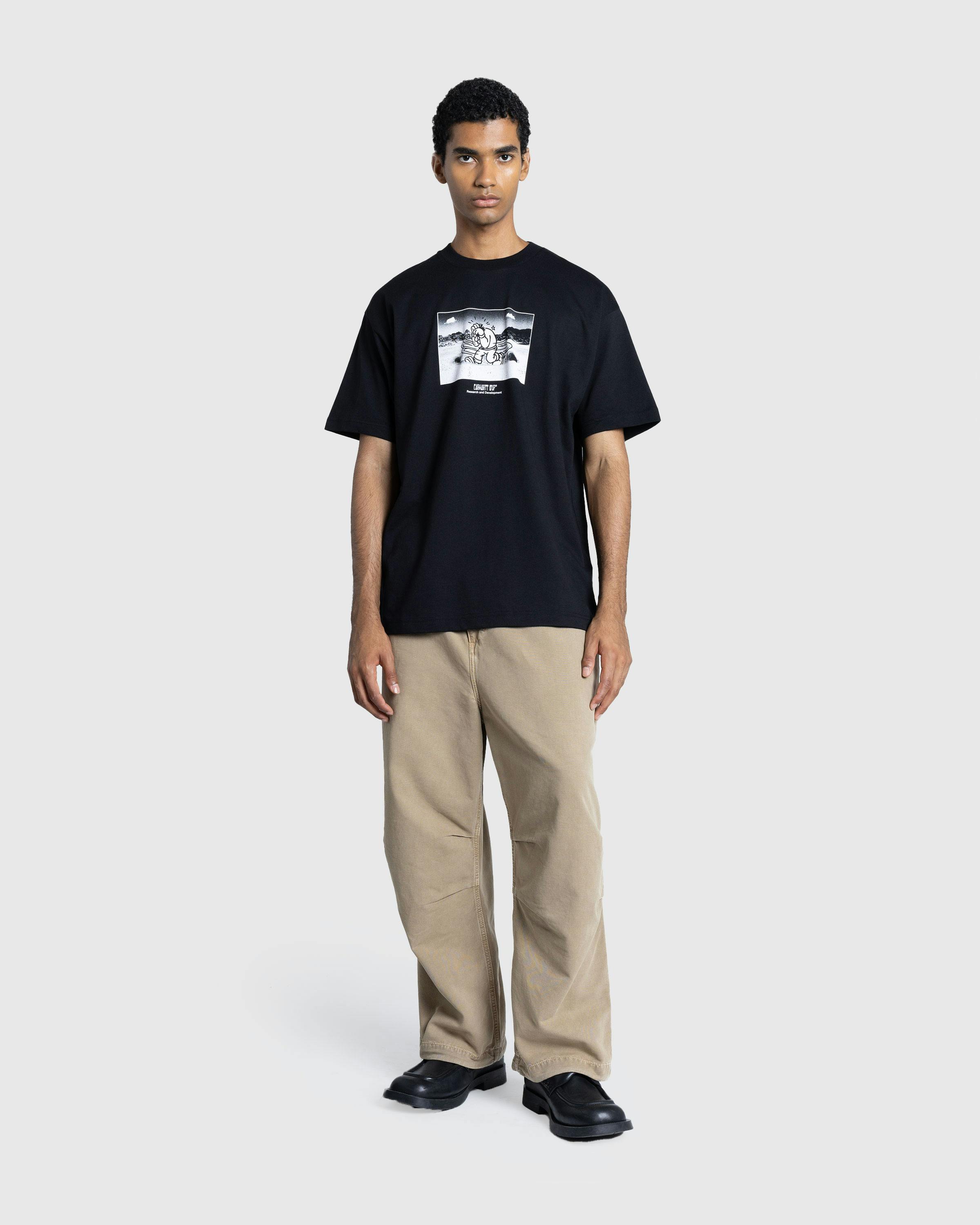 Carhartt WIP – S/S Think Tank T-Shirt Black - T-Shirts - Black - Image 3