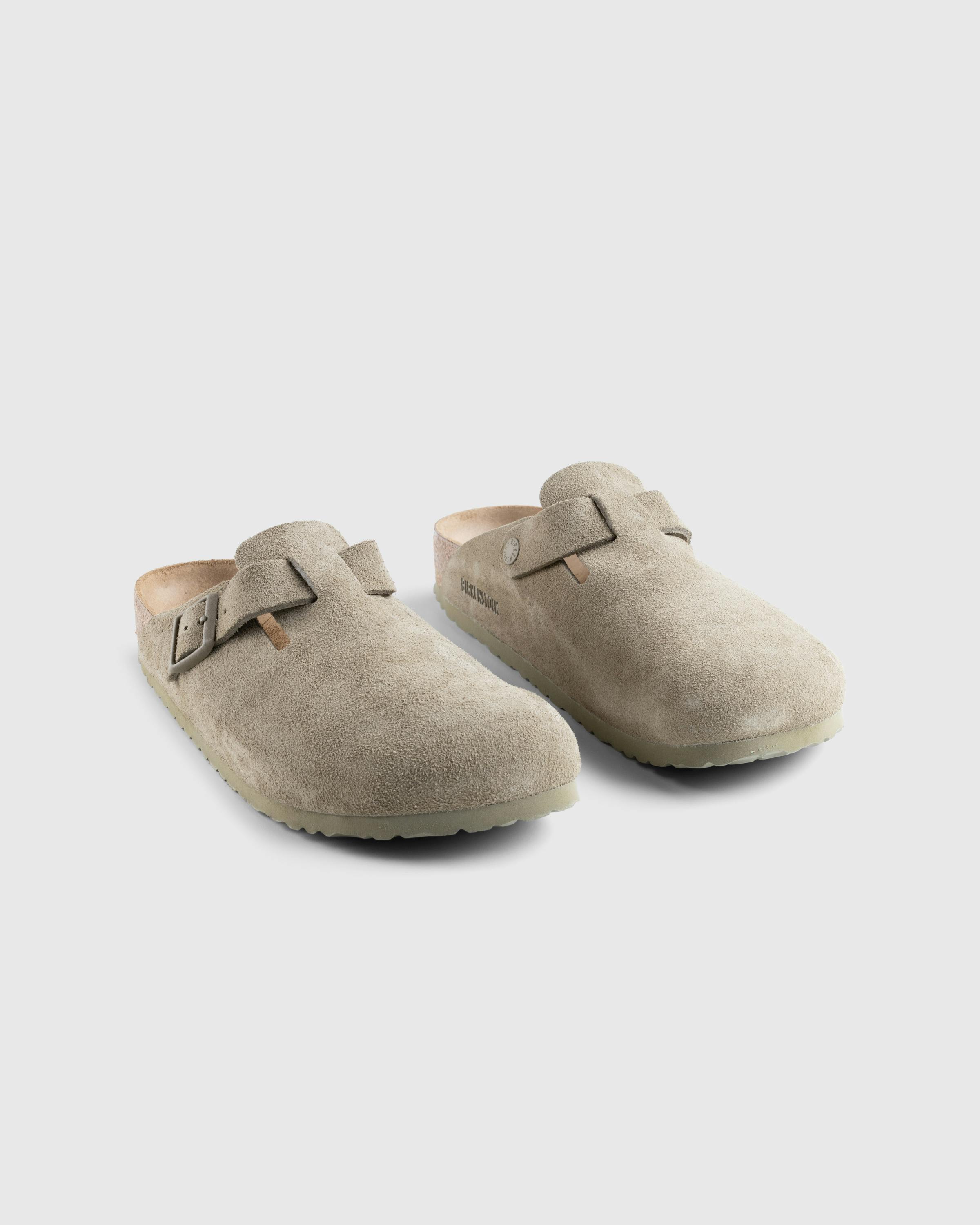 Birkenstock – Boston LEVE Faded Khaki - Mules - Beige - Image 3