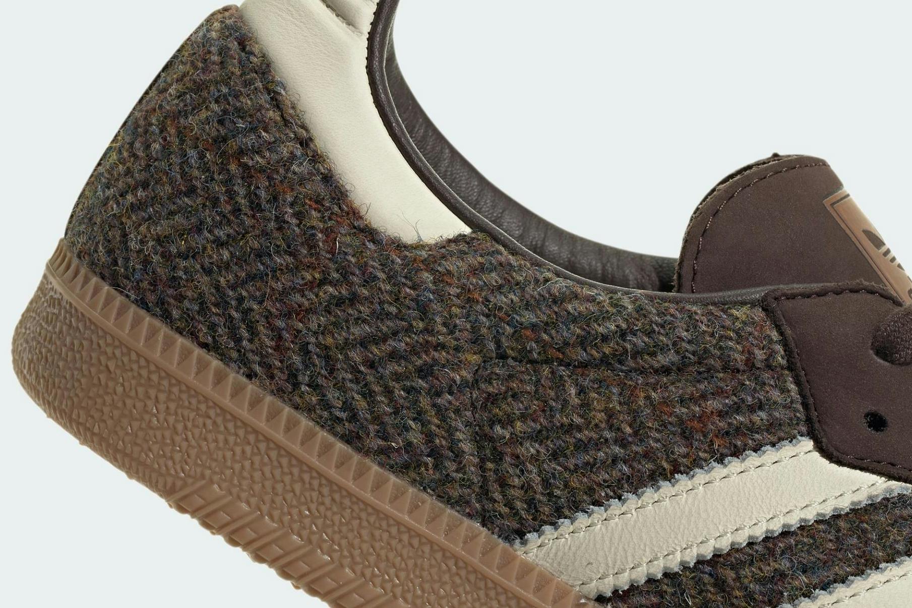 adidas samba harris tweed sneakers 2024