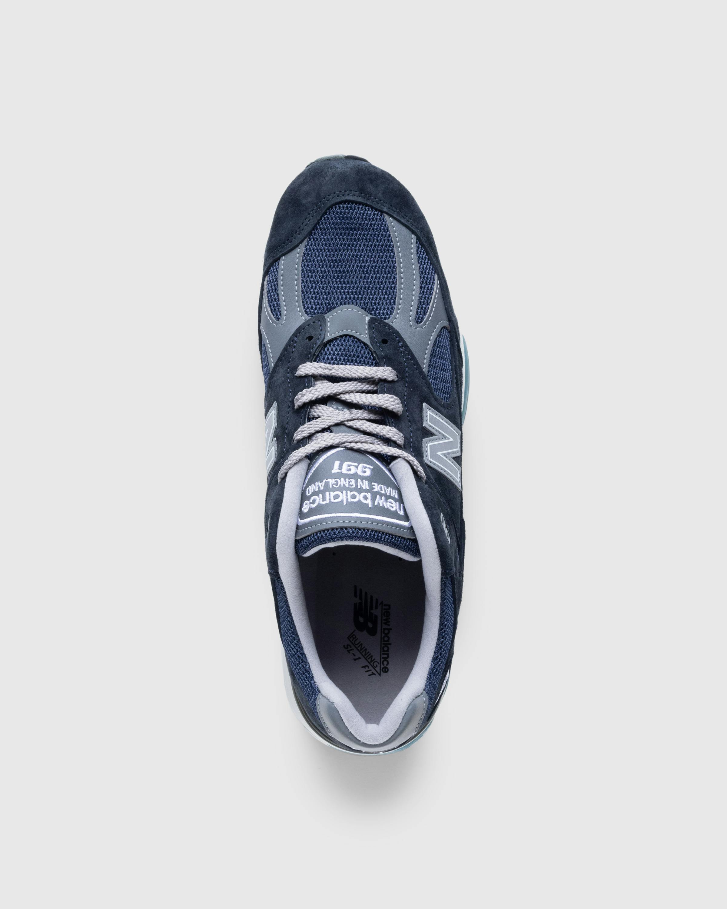 New Balance – Made in UK 991v2 Dark Navy - Low Top Sneakers - Blue - Image 5