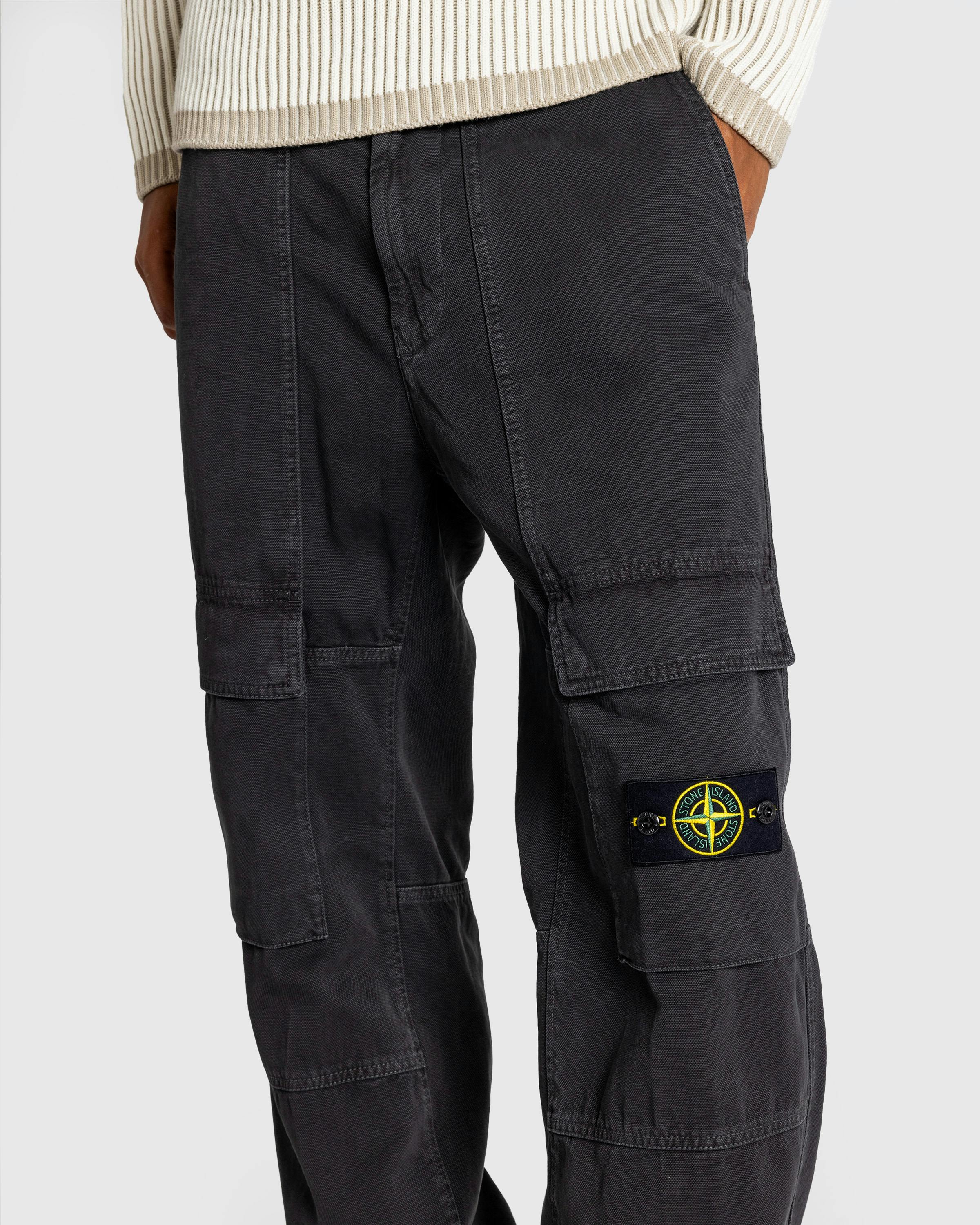 Stone Island – Cargo Pants Lead Grey - Active Pants - Grey - Image 4