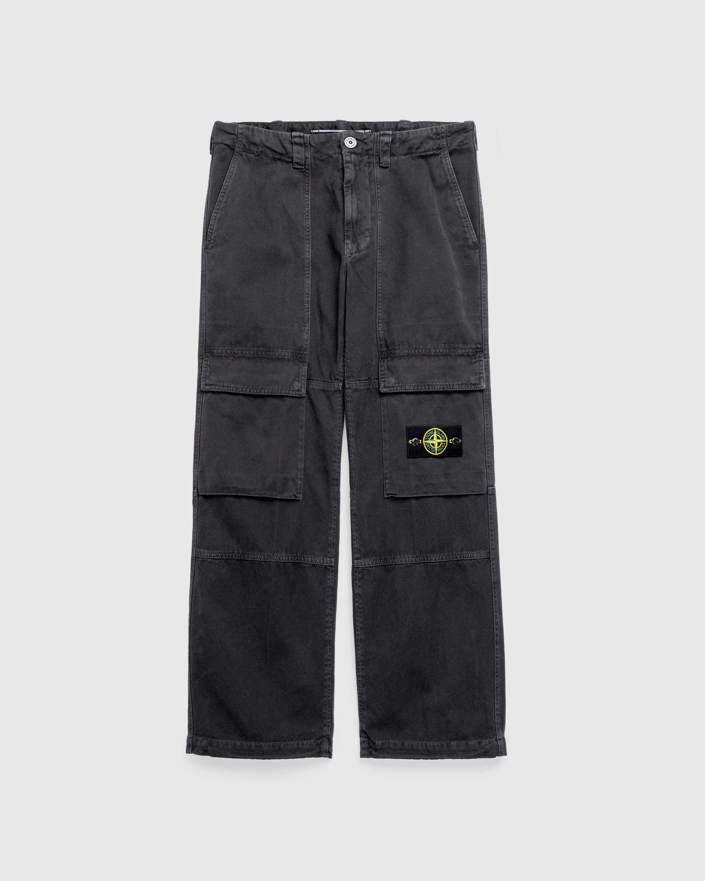 Stone Island – Cargo Pants Lead Grey - Active Pants - Grey - Image 1