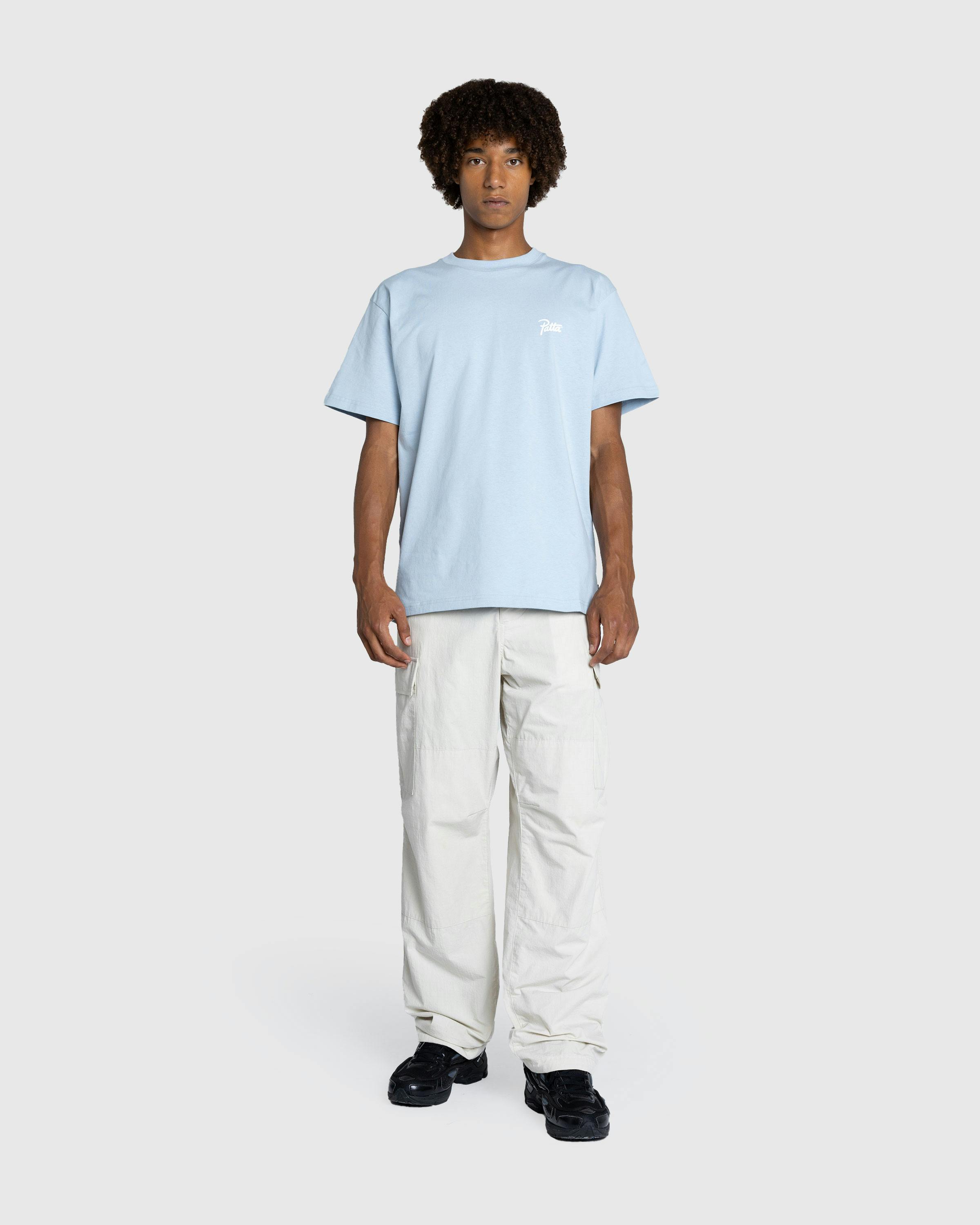 Patta – Xerox Peace T-Shirt Dusty Blue - T-Shirts - Blue - Image 3