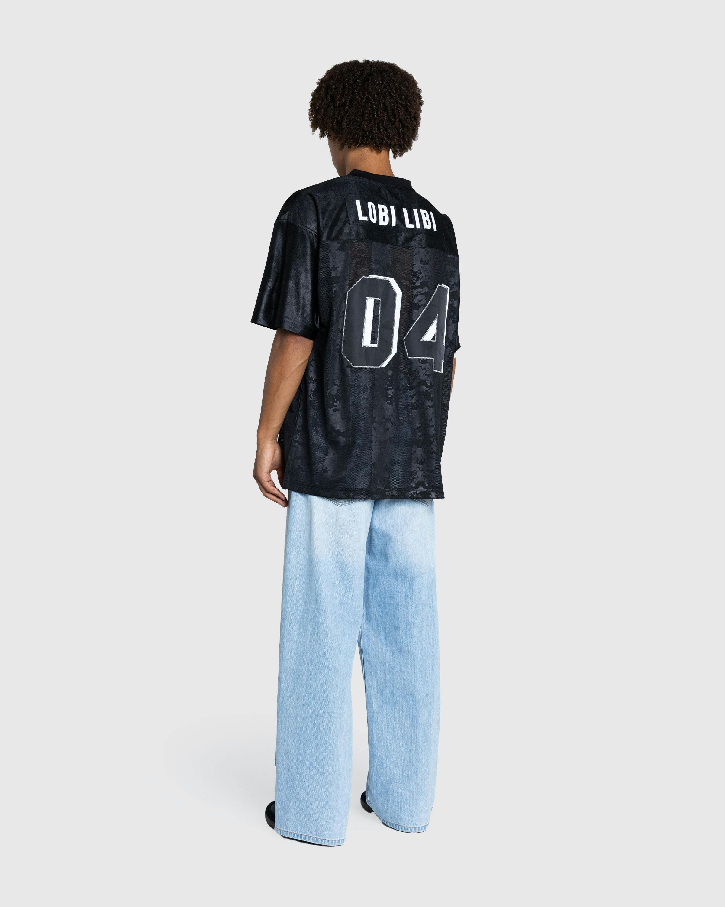 Patta – Digi Lobi Mesh Football Jersey Black - Shortsleeve Shirts - Black - Image 6