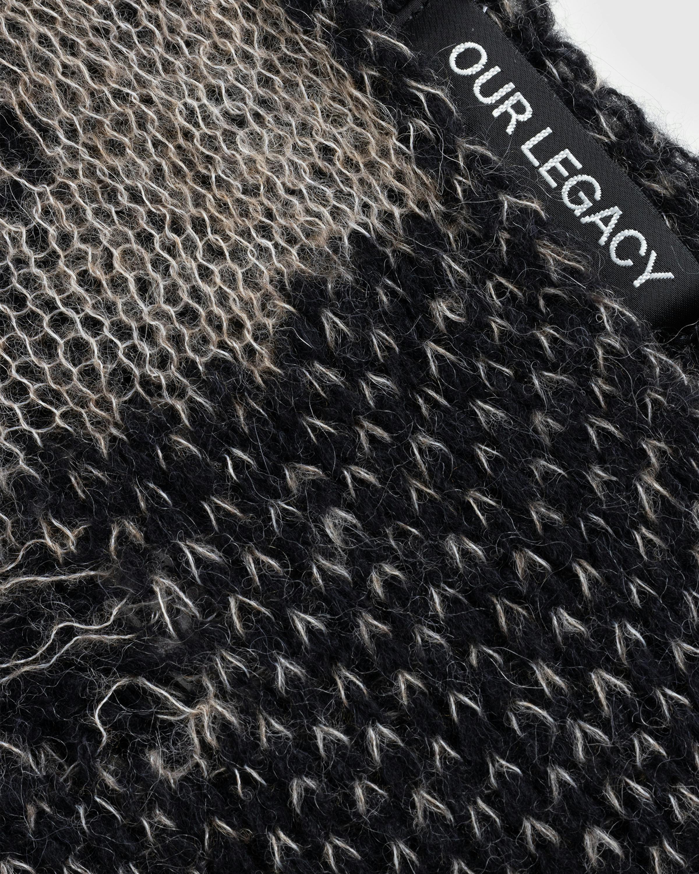 Our Legacy – Past Scarf Black - Knits - Black - Image 3