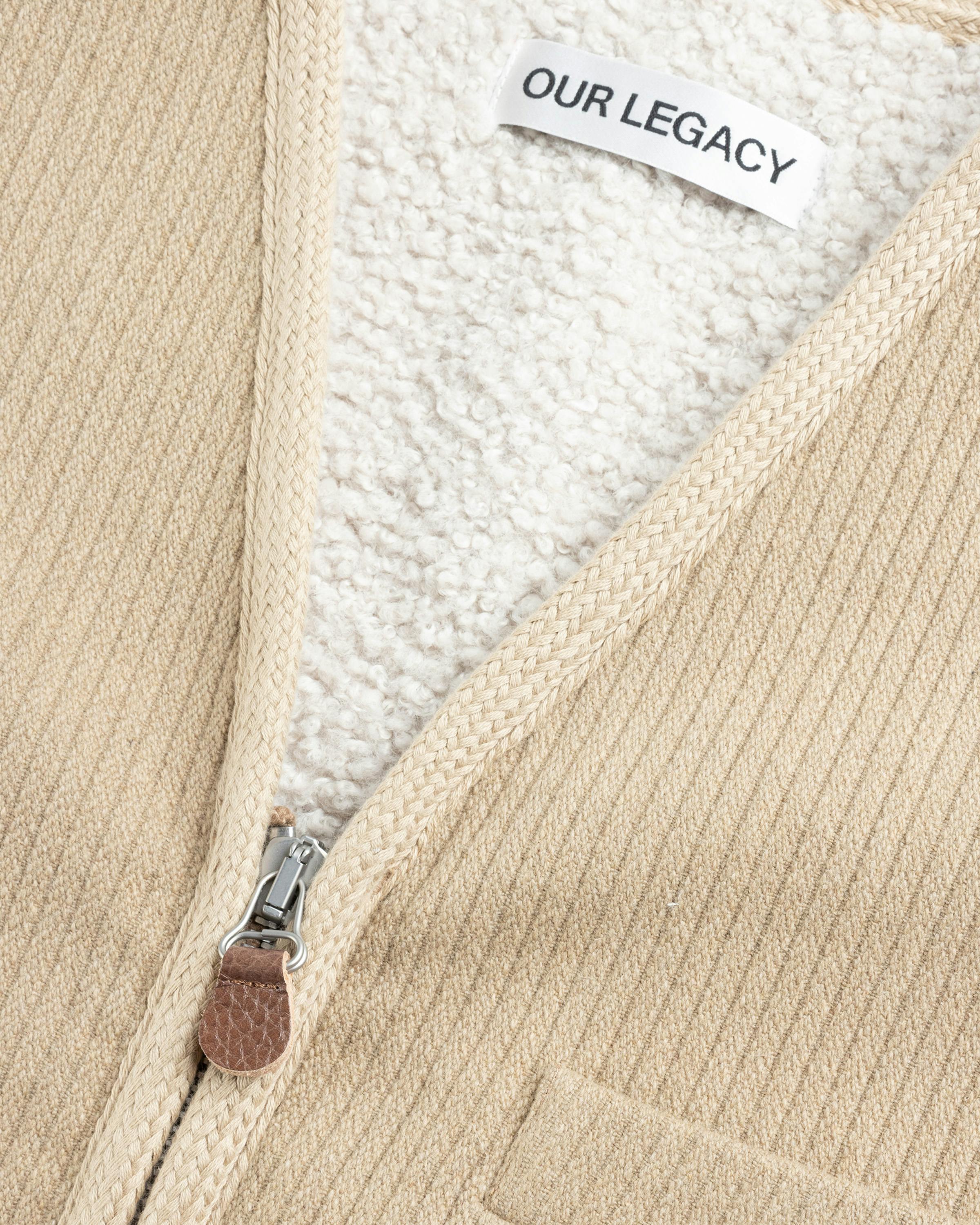 Our Legacy – Top Vest Sand - Vests - Beige - Image 5