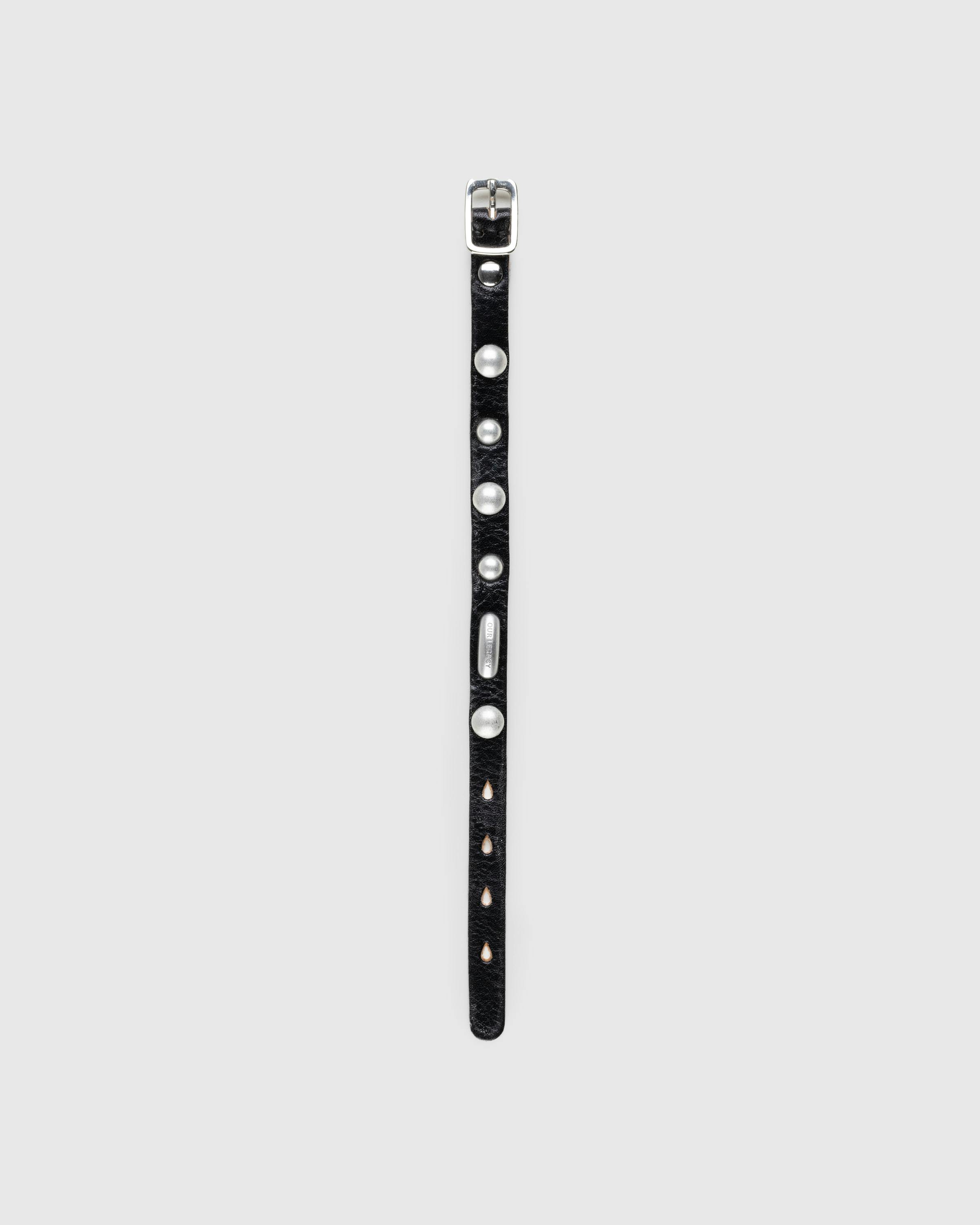 Our Legacy – Super Slim Bracelet Black - Bracelets - Black - Image 3