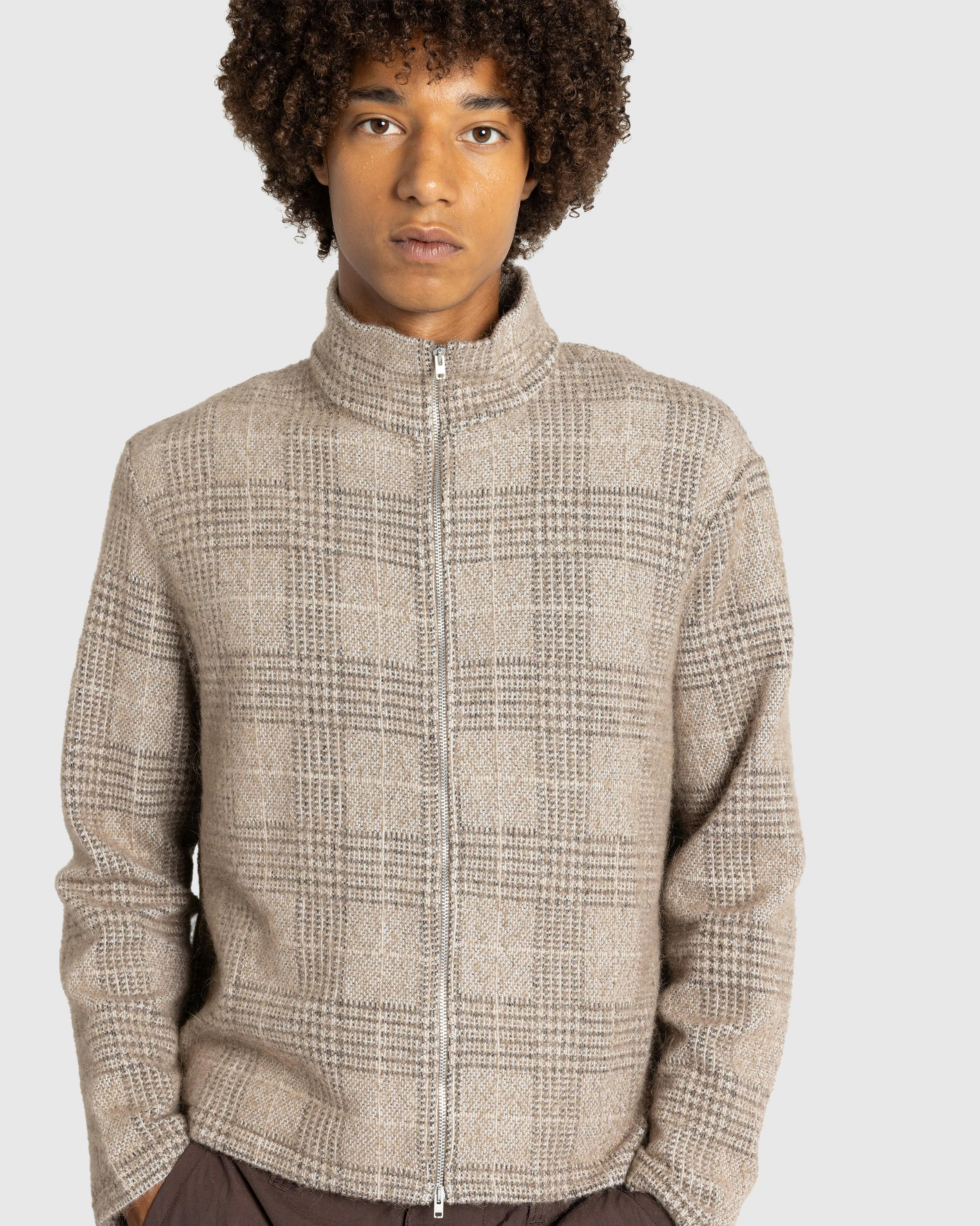 Our Legacy – Shrunken Full-Zip Polo Beige - Zip-Ups - Beige - Image 7