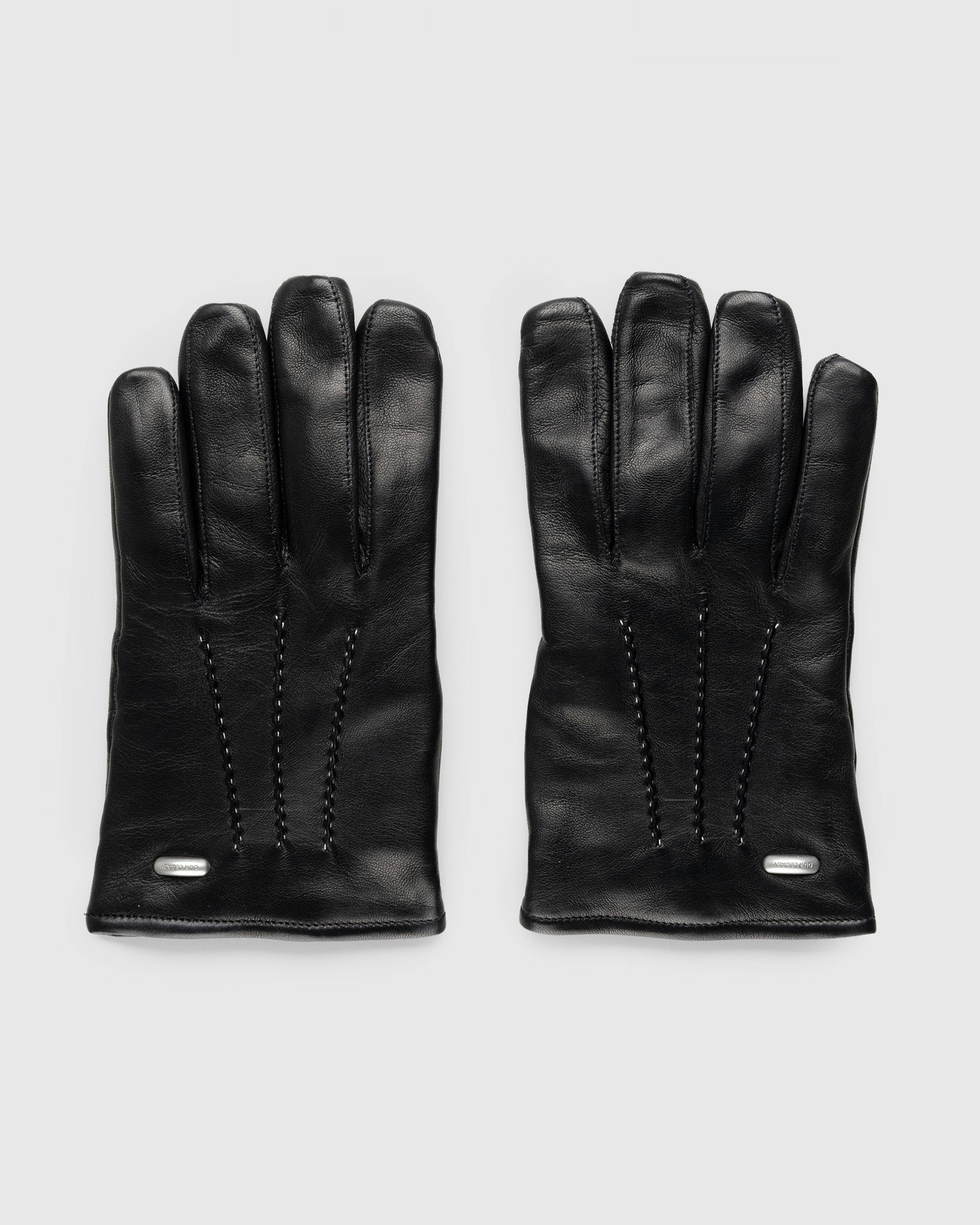 Our Legacy – His Gloves Black - 5-Finger - Black - Image 1