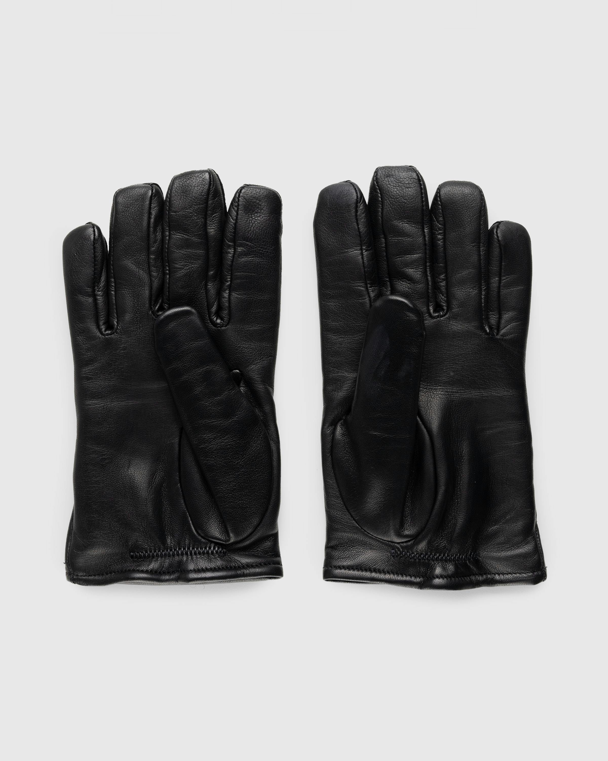 Our Legacy – His Gloves Black - 5-Finger - Black - Image 3