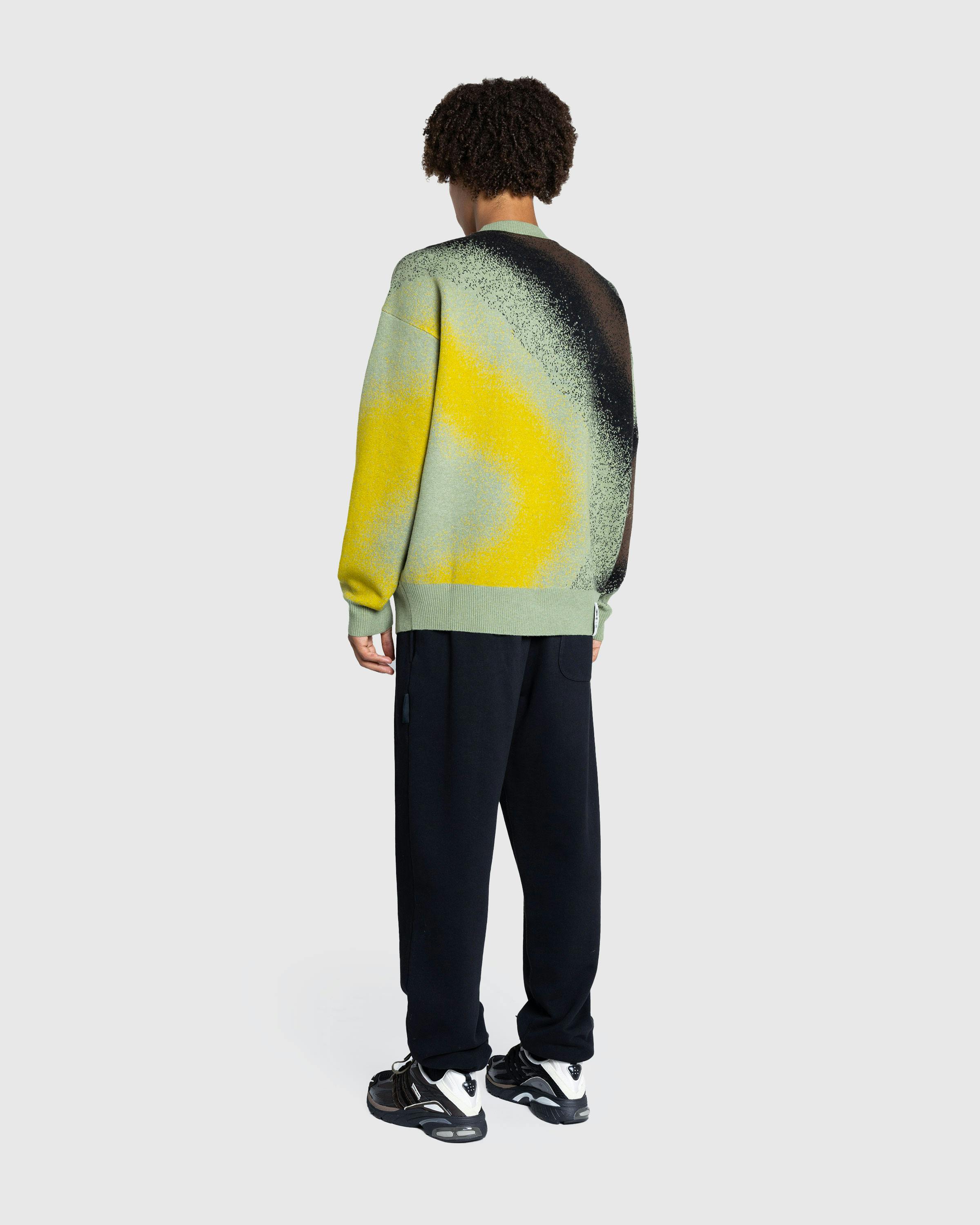 Adidas x Song For The Mute – Allover Print Jacquard Sweater Brown - Crewnecks - Green - Image 6