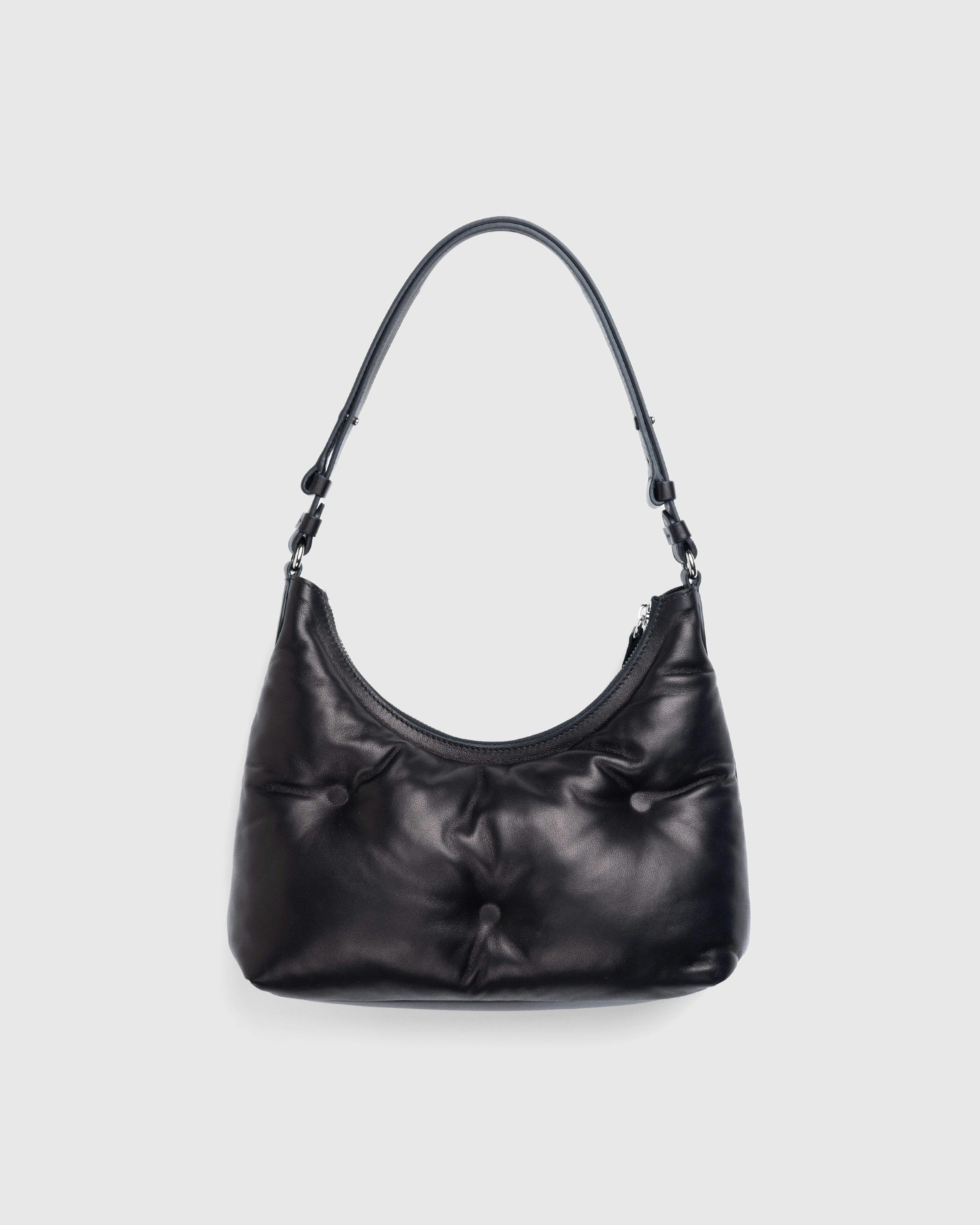 Maison Margiela – Glam Slam Hobo Small Black - Shoulder Bags - Black - Image 3