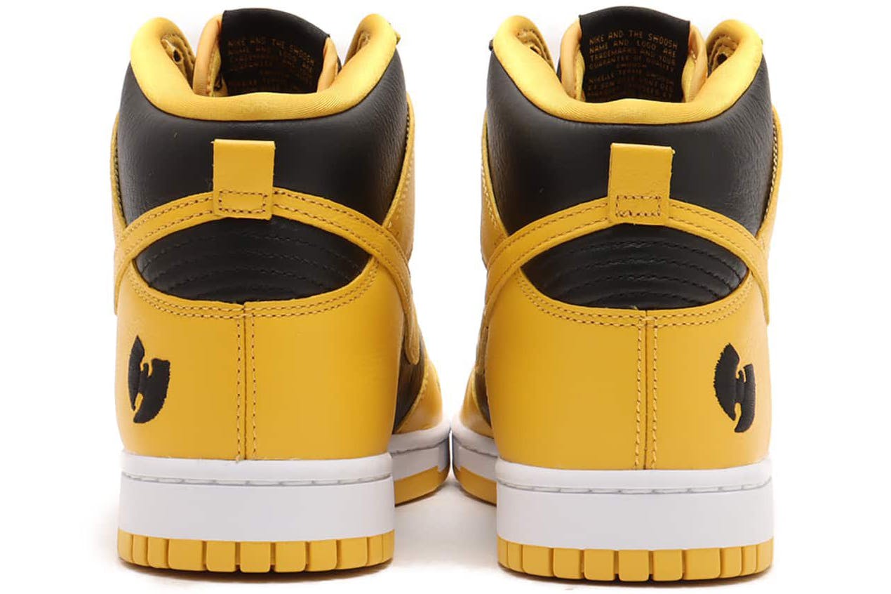 wu-tang clan nike dunk high sneakers 2024