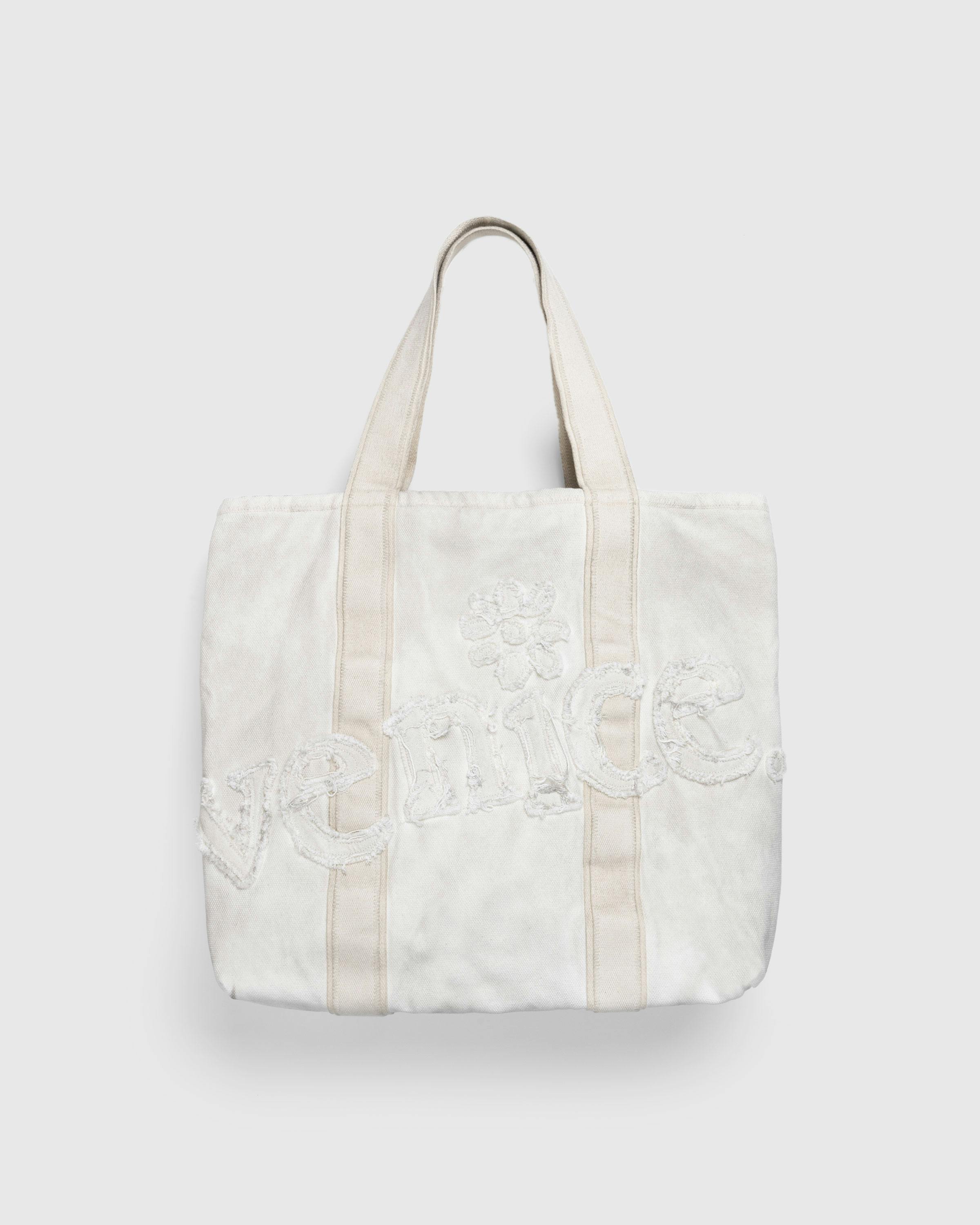 ERL – Venice Tote Bag Woven White - Tote Bags - White - Image 1