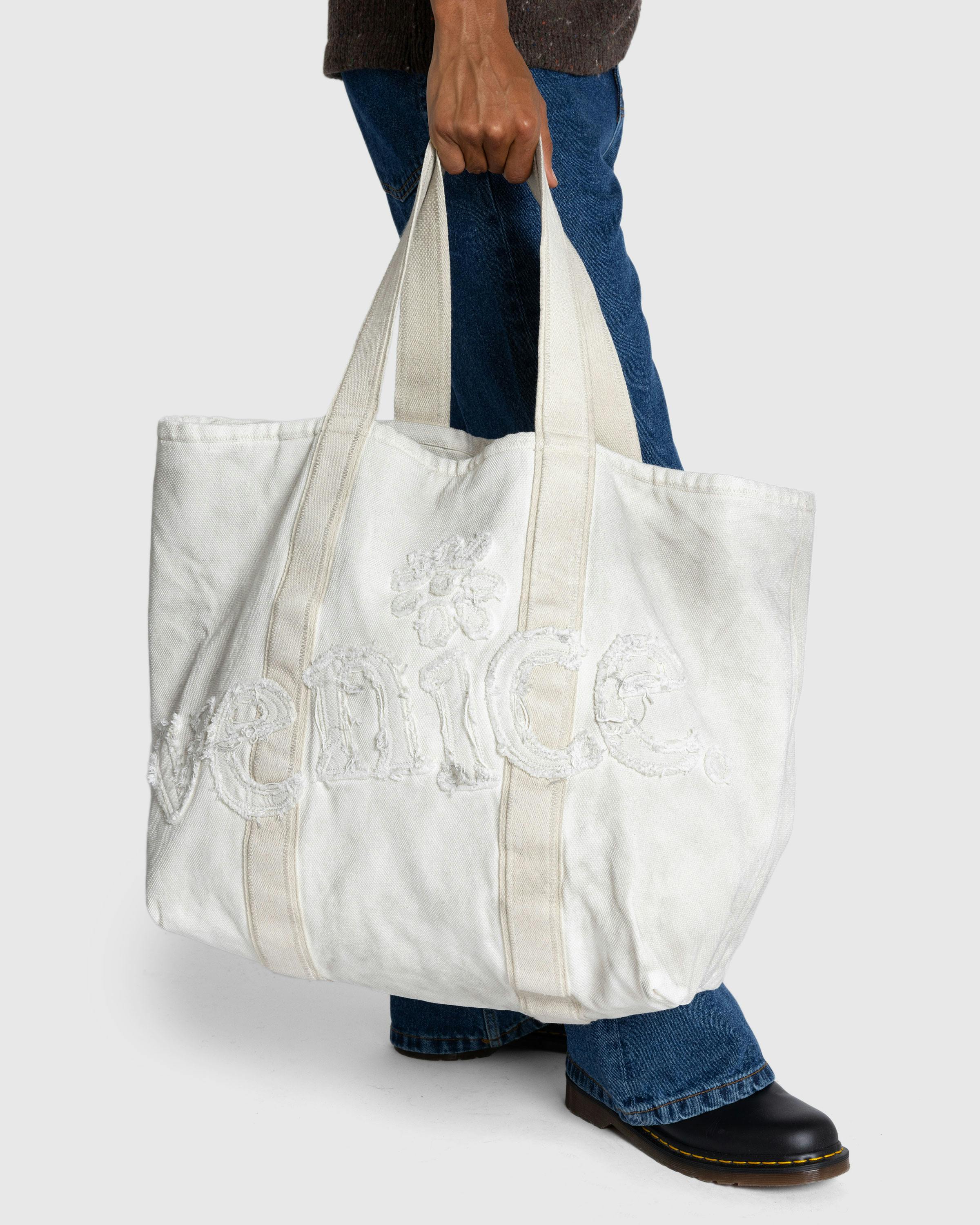 ERL – Venice Tote Bag Woven White - Tote Bags - White - Image 2