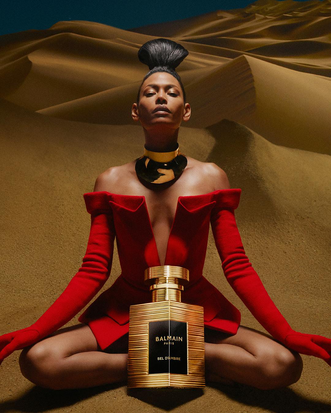 Balmain Beauty Fragrance Collection Campaign 2024