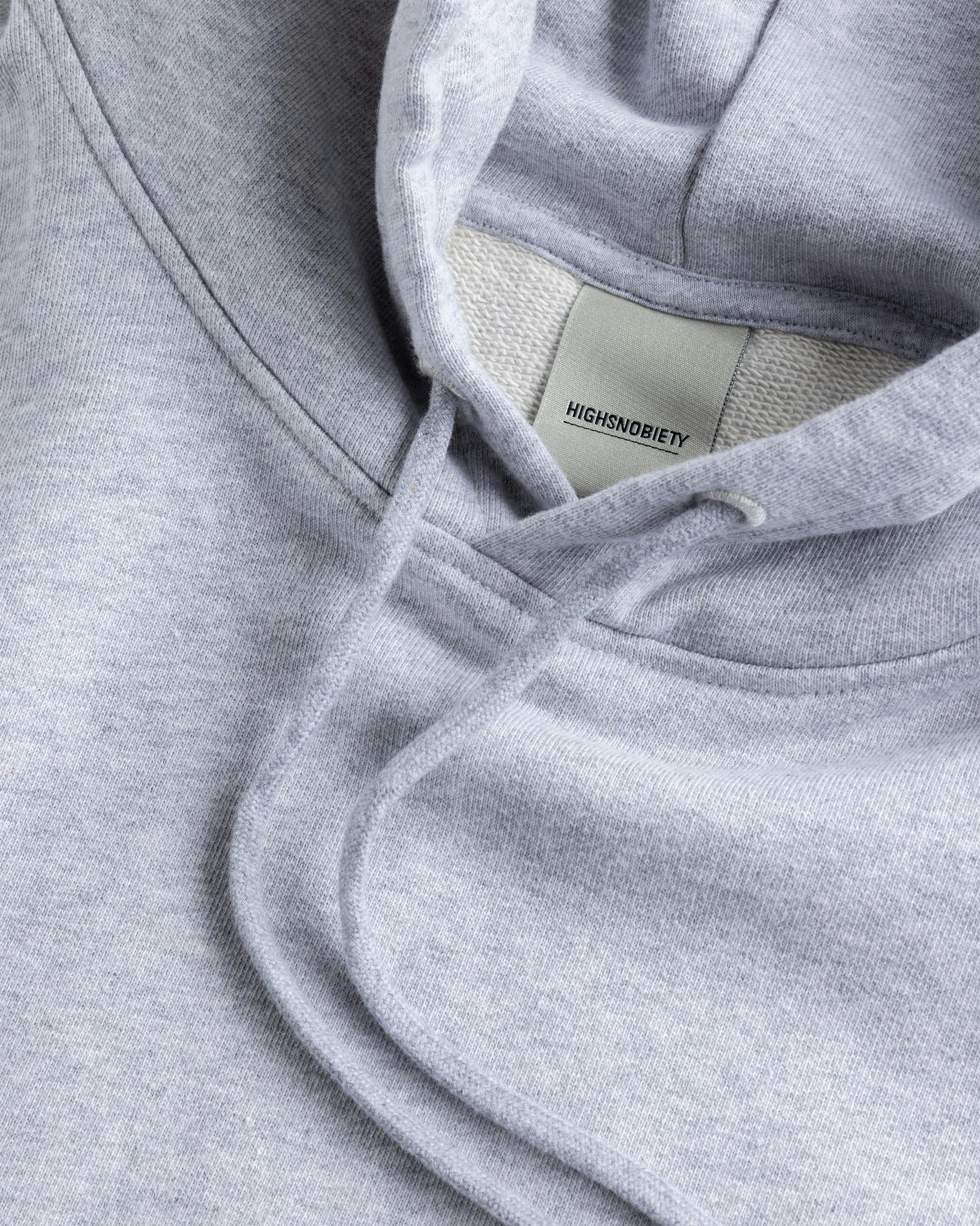 Highsnobiety – Not In New York Hoodie Grey - Hoodies - Melange Grey - Image 10