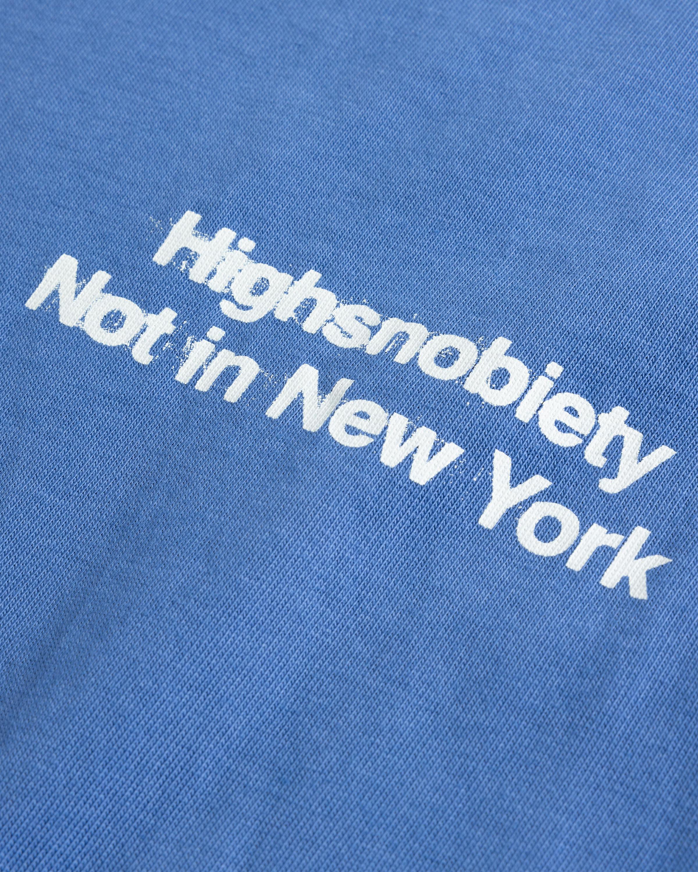 Highsnobiety – Blur Long-Sleeve T-Shirt Blue - Longsleeves - Blue - Image 8