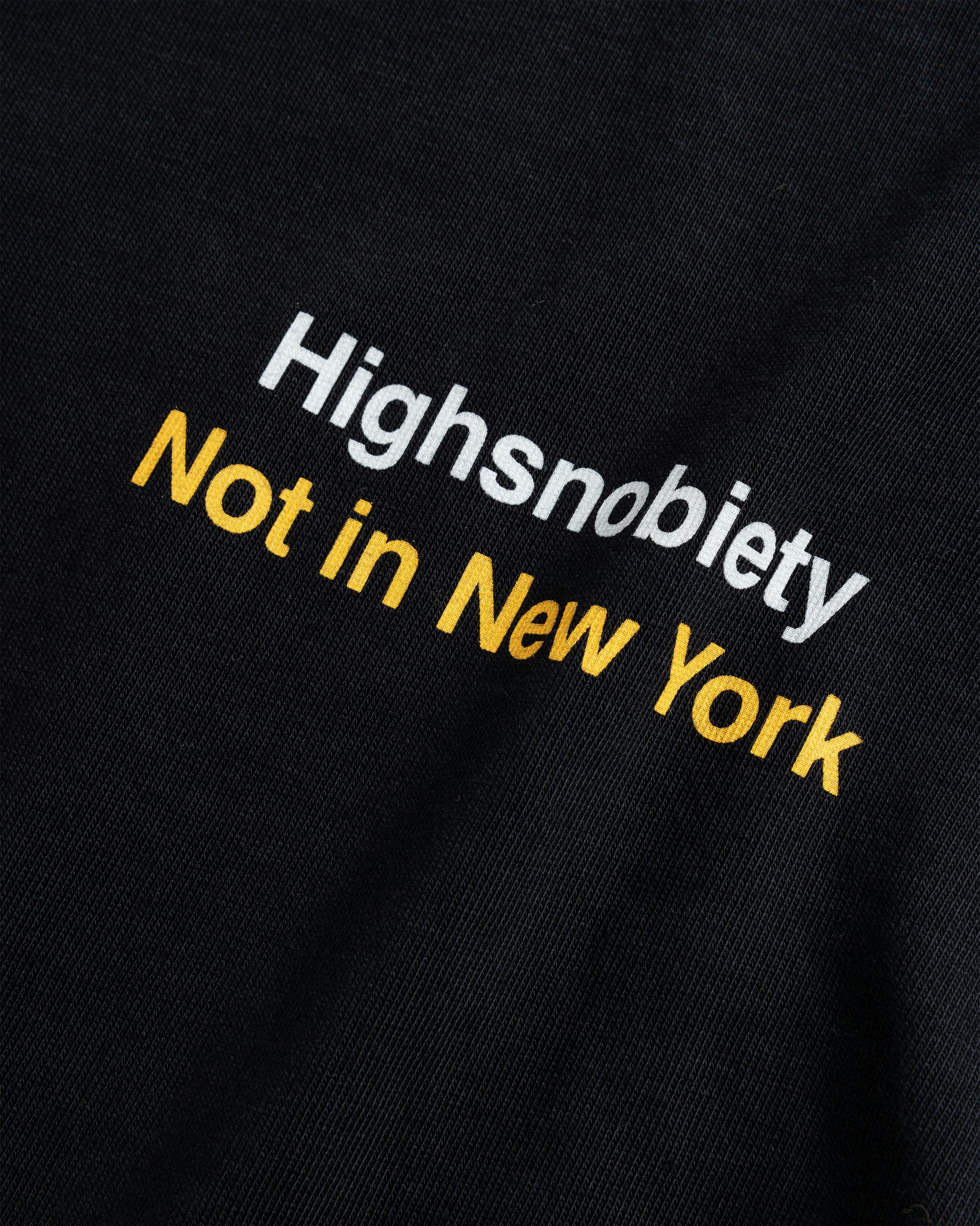 Highsnobiety – Time or Value T-Shirt Black - T-Shirts - Black - Image 9