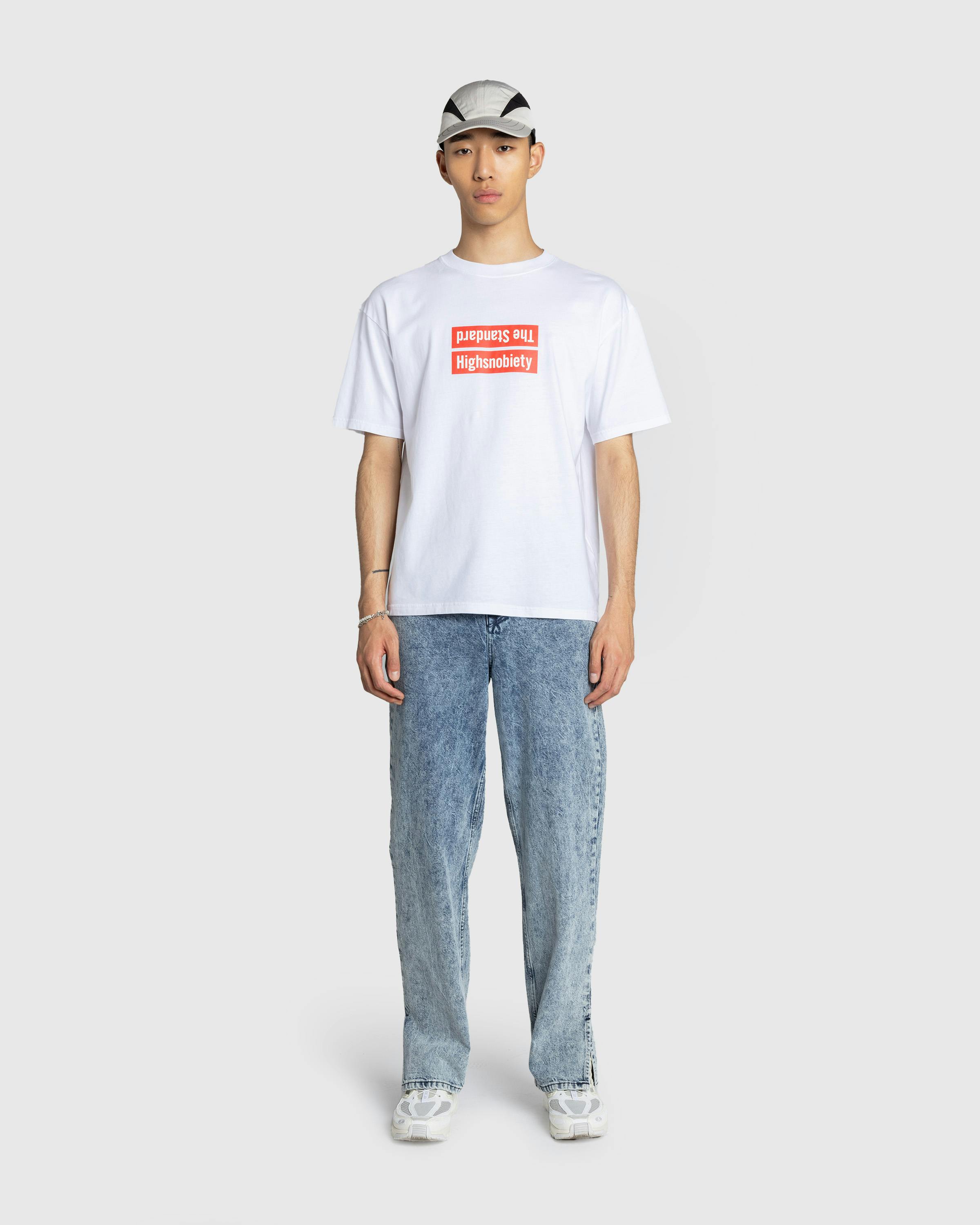 The Standard x Highsnobiety – Logo T-Shirt White - T-Shirts - White - Image 5