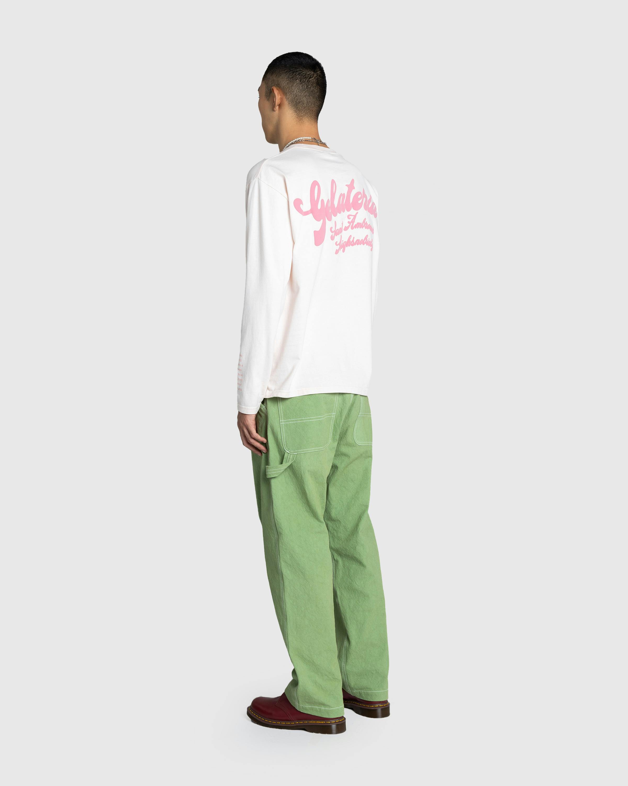 Sant Ambroeus x Highsnobiety – Gelateria Long-Sleeve Light Pink - Longsleeves - Light Pink - Image 8