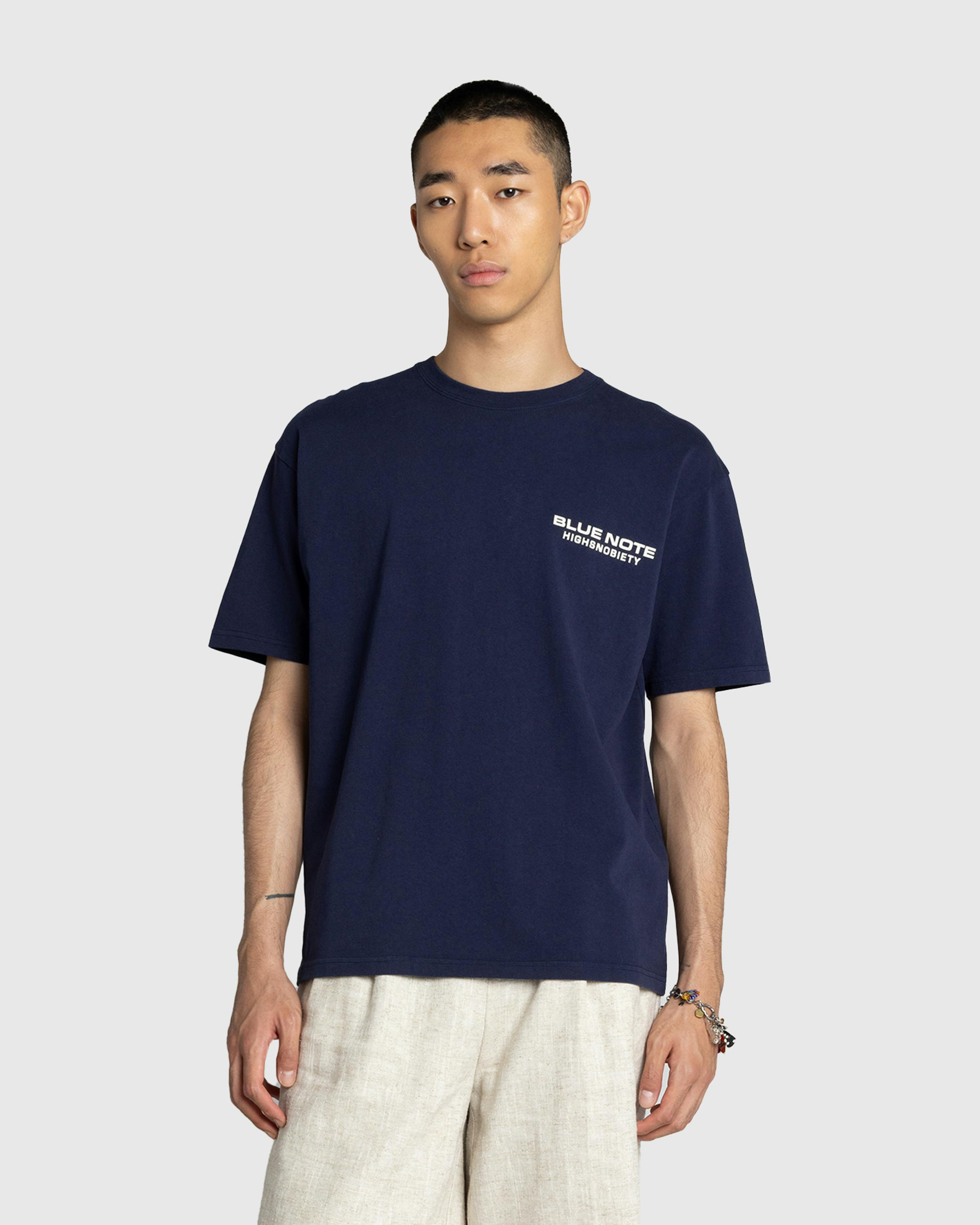 Blue Note Records x Highsnobiety – Look To T-Shirt Navy - T-Shirts - Navy - Image 2